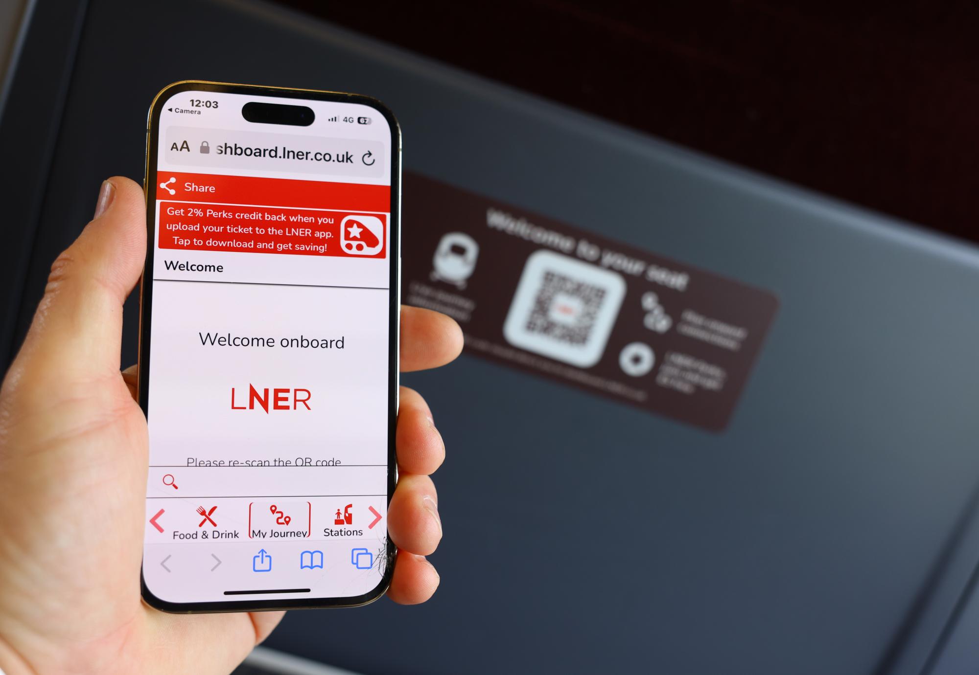 LNER digital platform image
