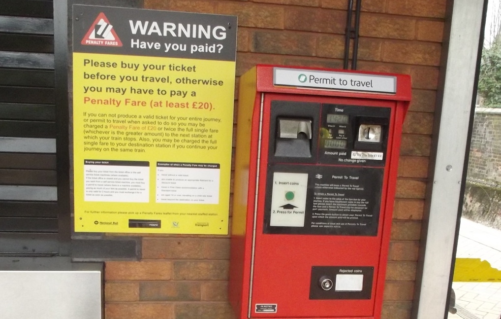 Do you have to pay train fines?