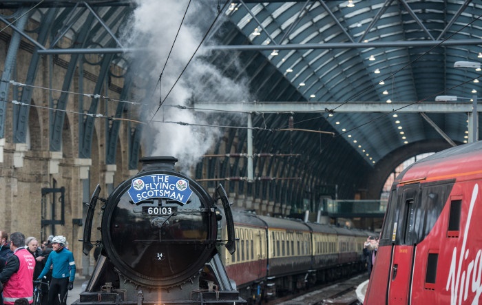 Full steam ahead for Flying Scotsman’s London to York return