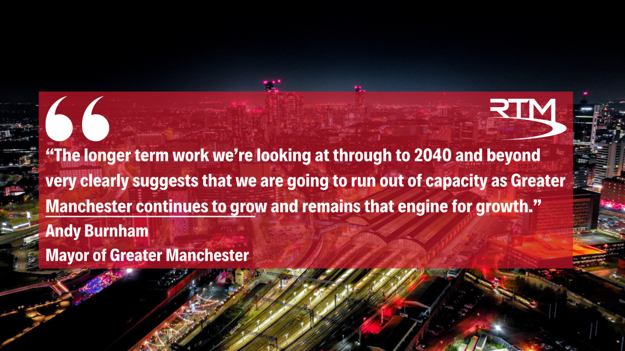 Andy Burnham TFGM update quote