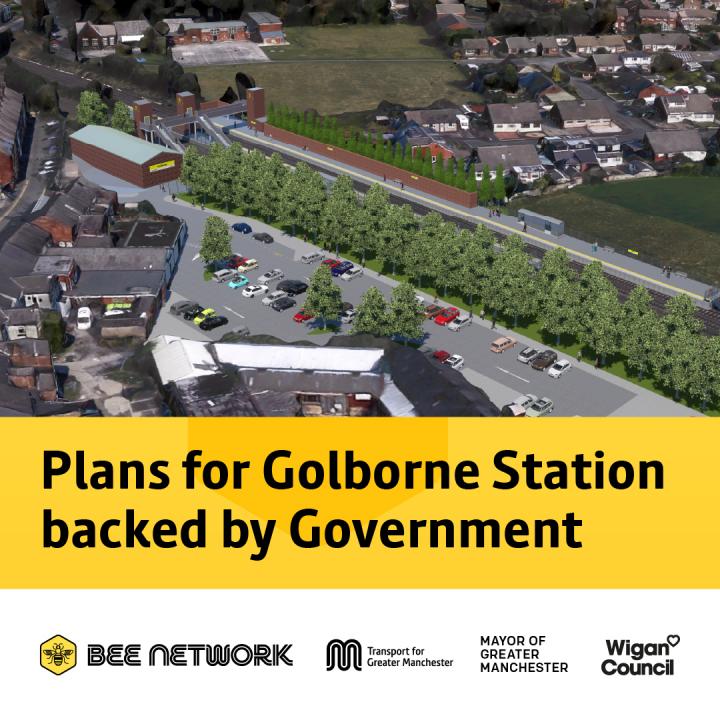 Bee Network Rail  Golbourne