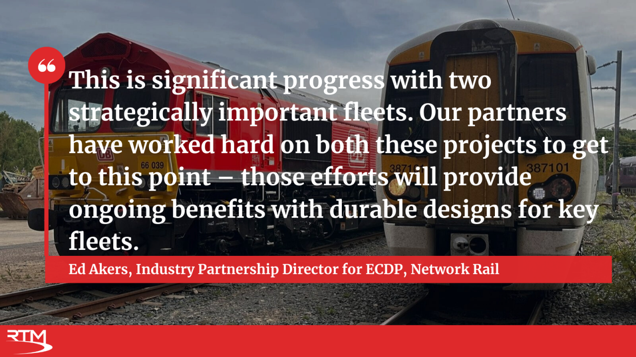 Quote from Network Rail on ETCS testing