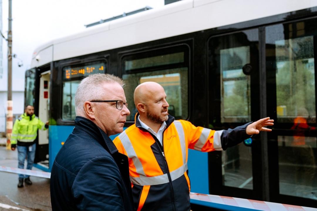 Gothenberg Tram Delivery