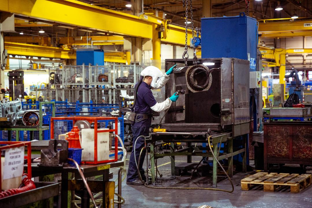 Maintenance on Tube Trains