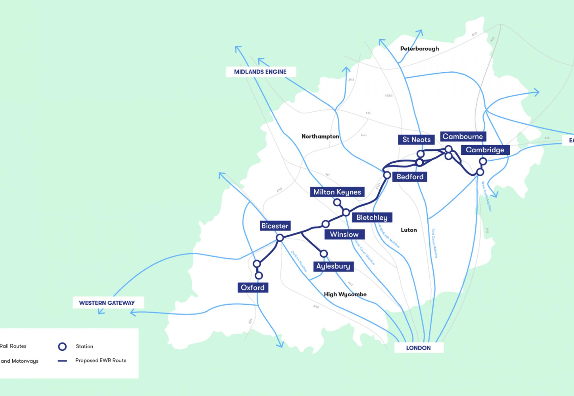 Cambridge Oxford railway connection edges one step closer Rail News