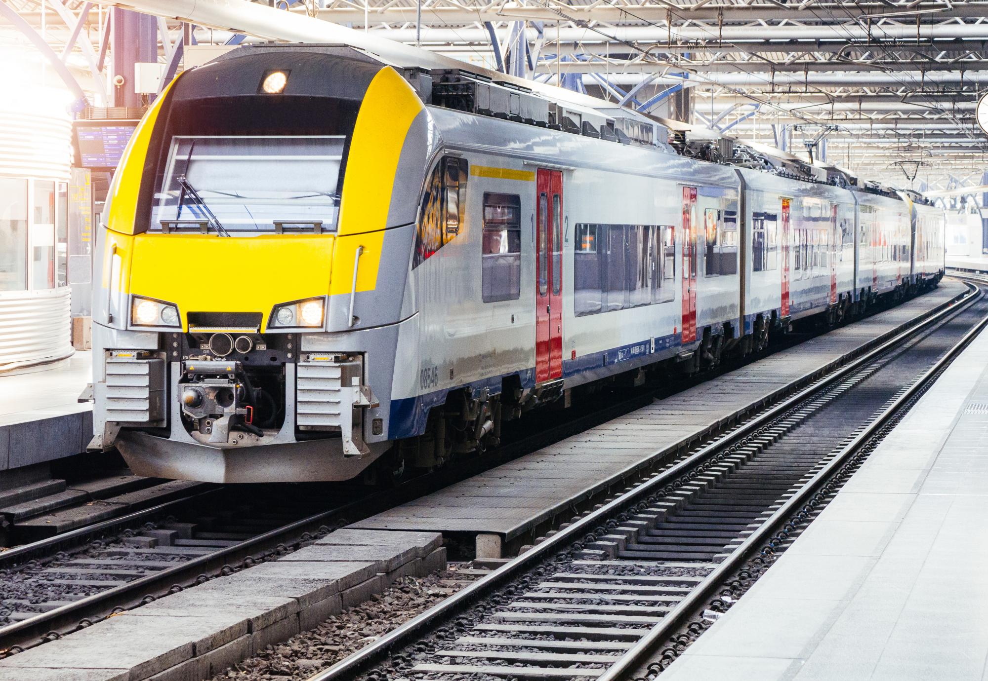 Train in Belgium