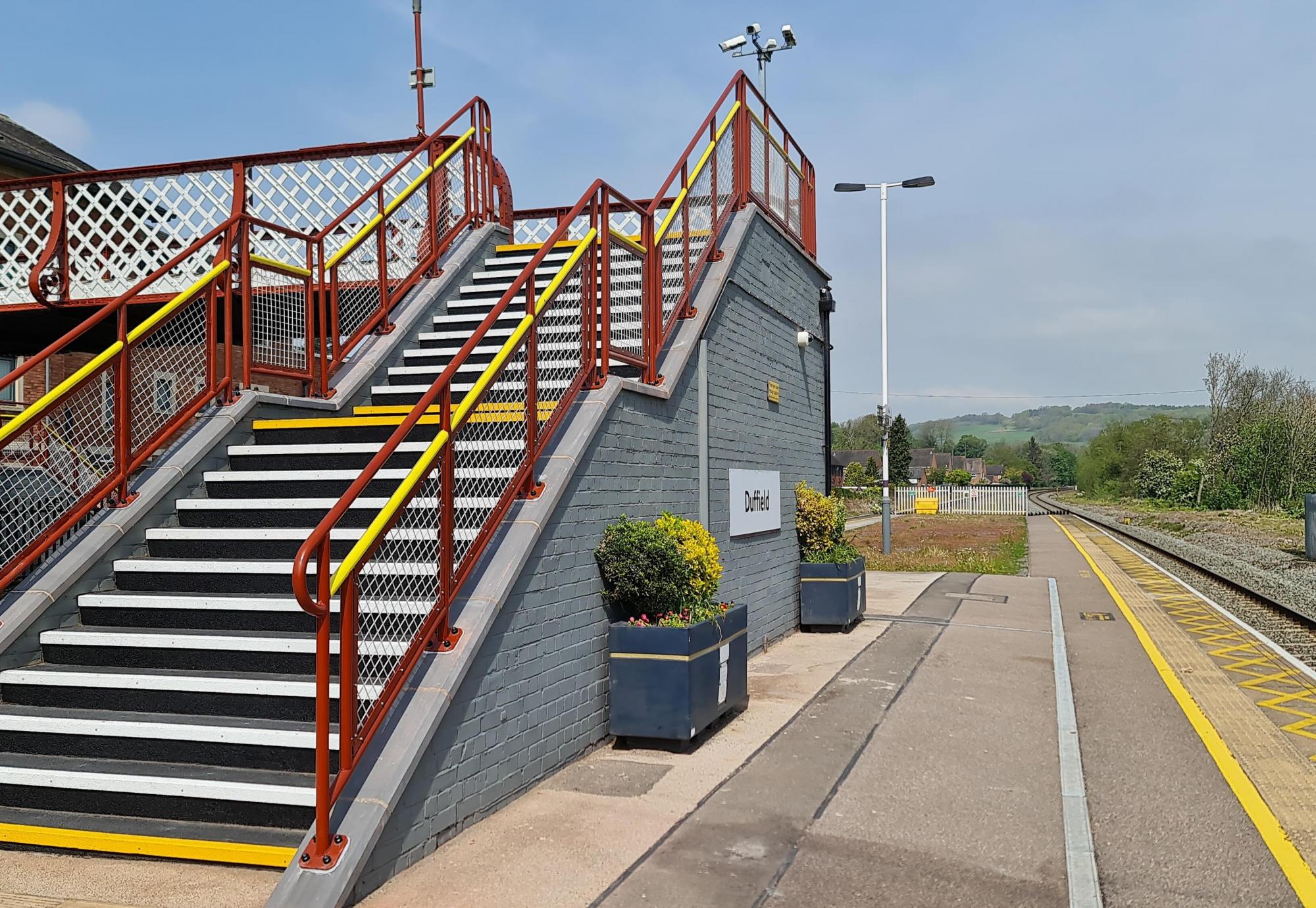 The future of a Victorian-built railway footbridge has been secured ...