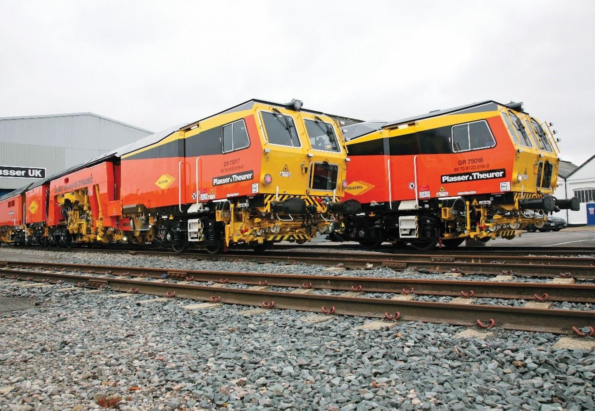 Colas Rail boosts track works efficiency with new Tampers | Rail News