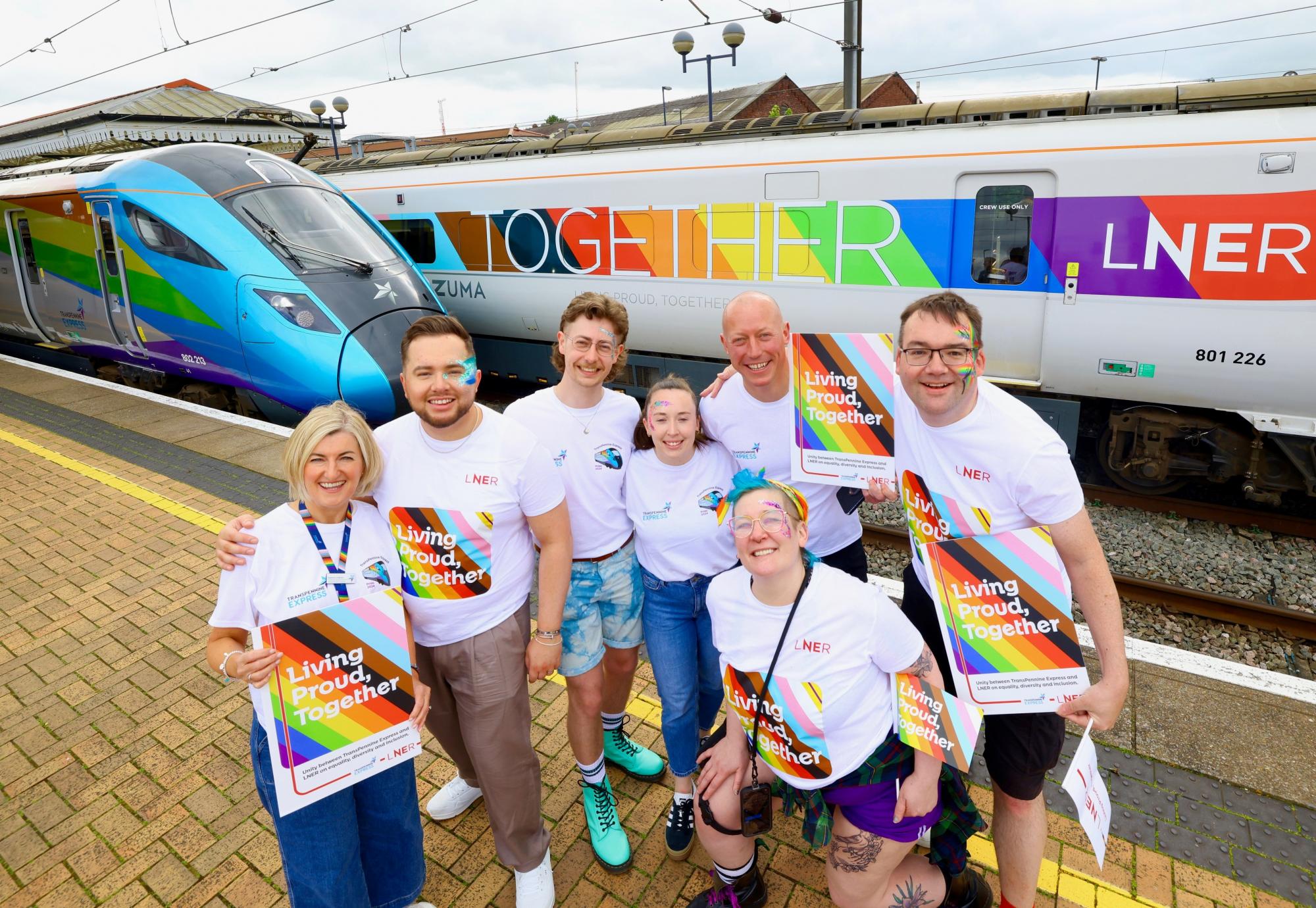 LNER and TPE celebrate Pride