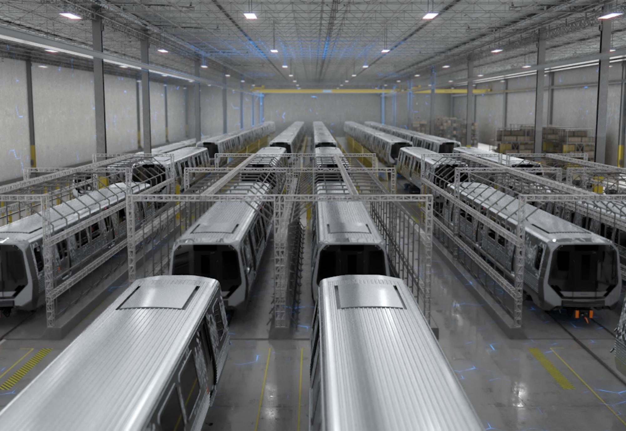 New Hitachi Rail factory in Washington County