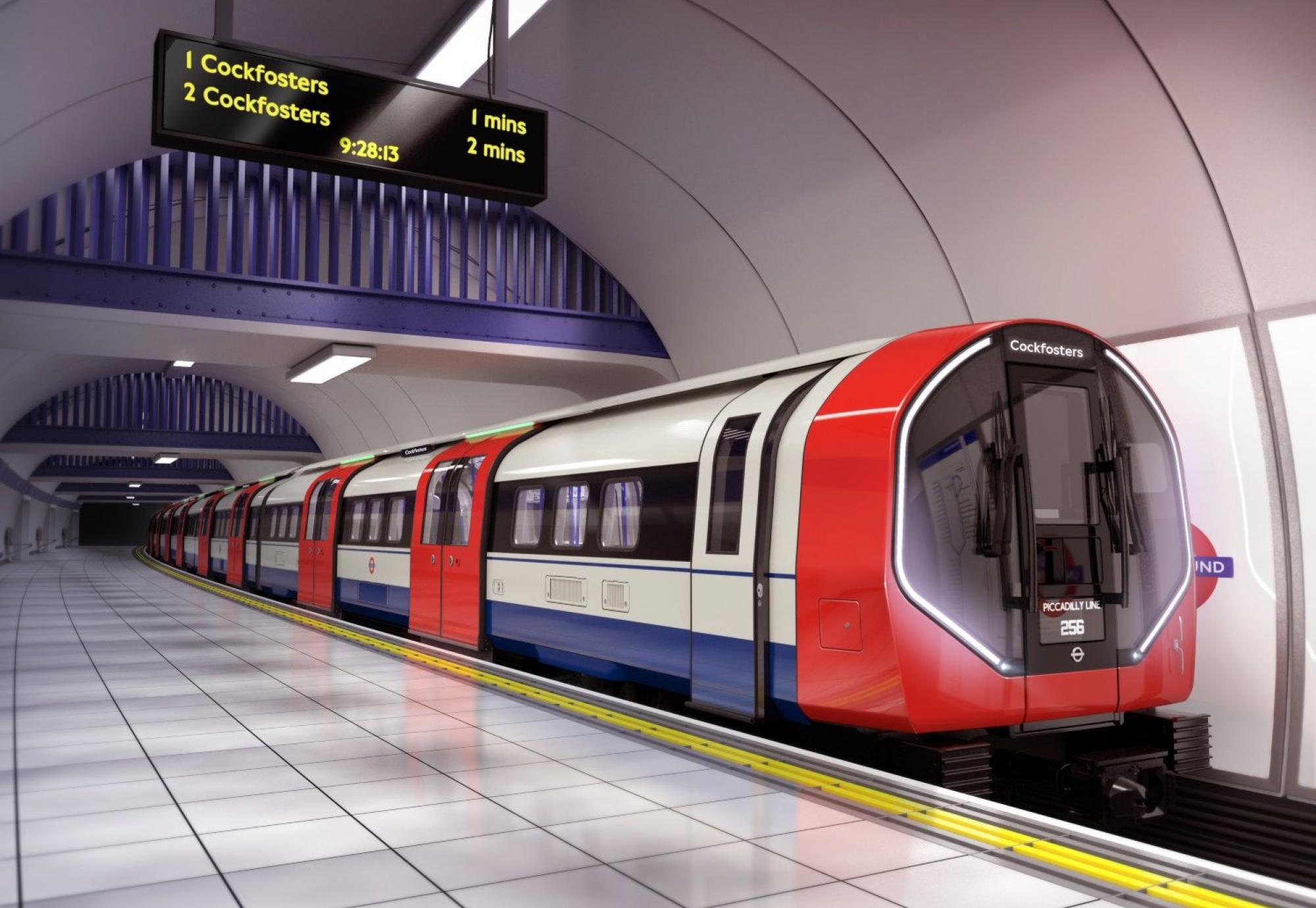 New Piccadilly line train