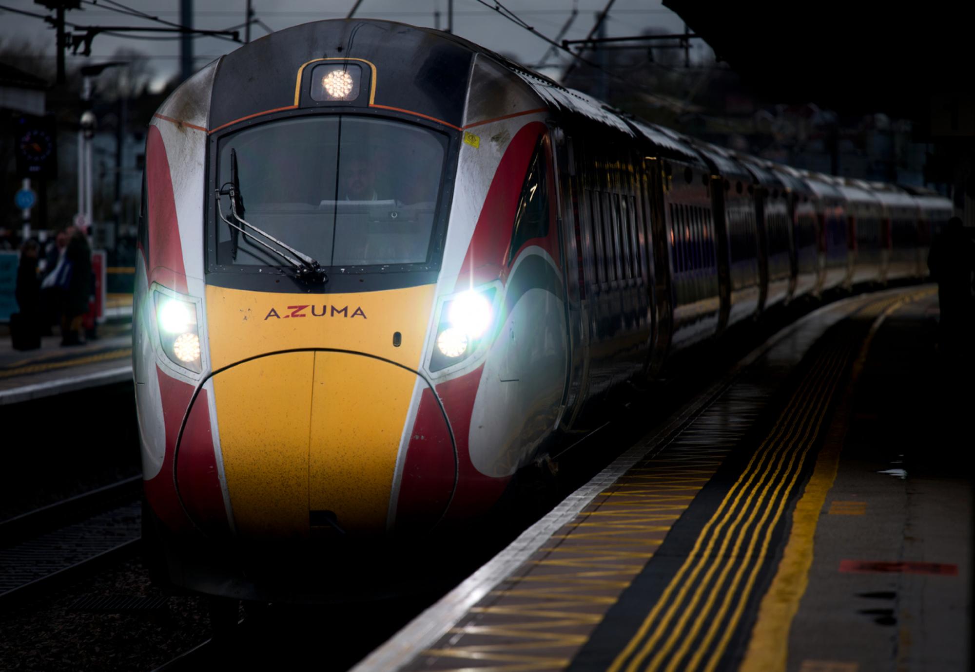 LNER Azuma passenger train