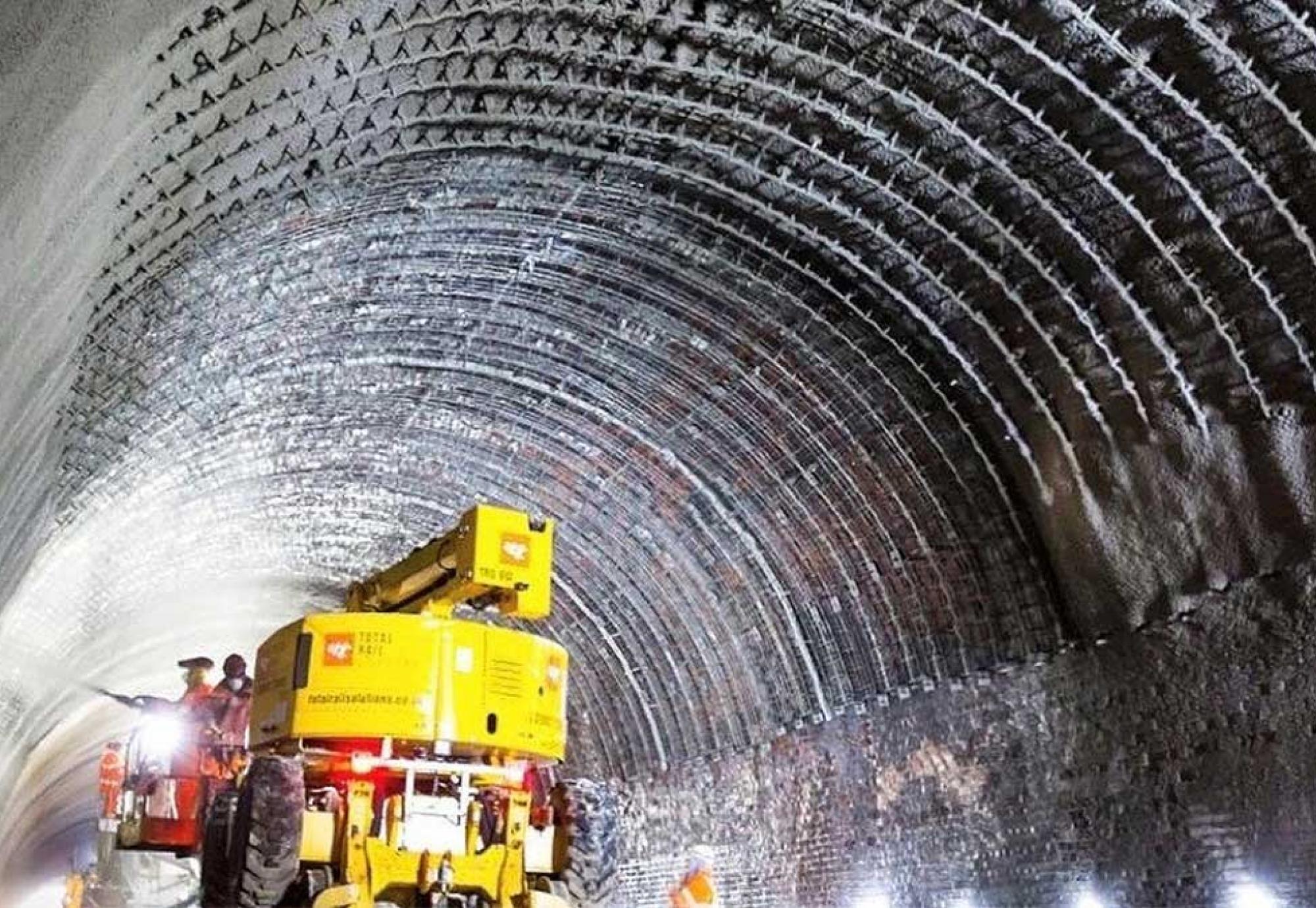 Rail Tunnel work