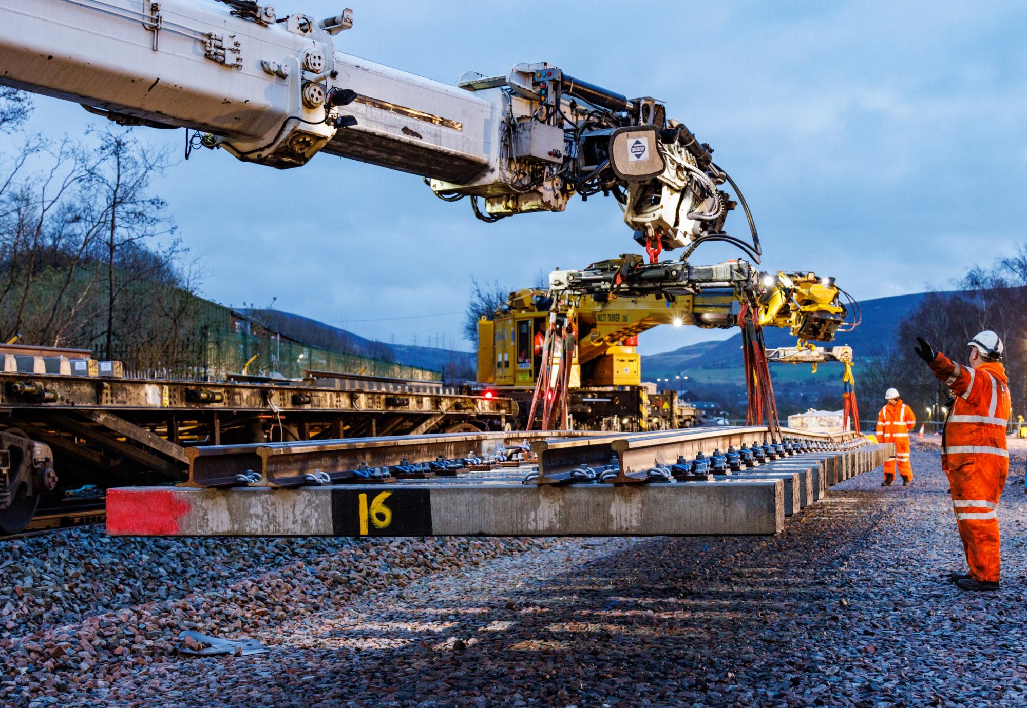 Work on the Transpennine Route Upgrade