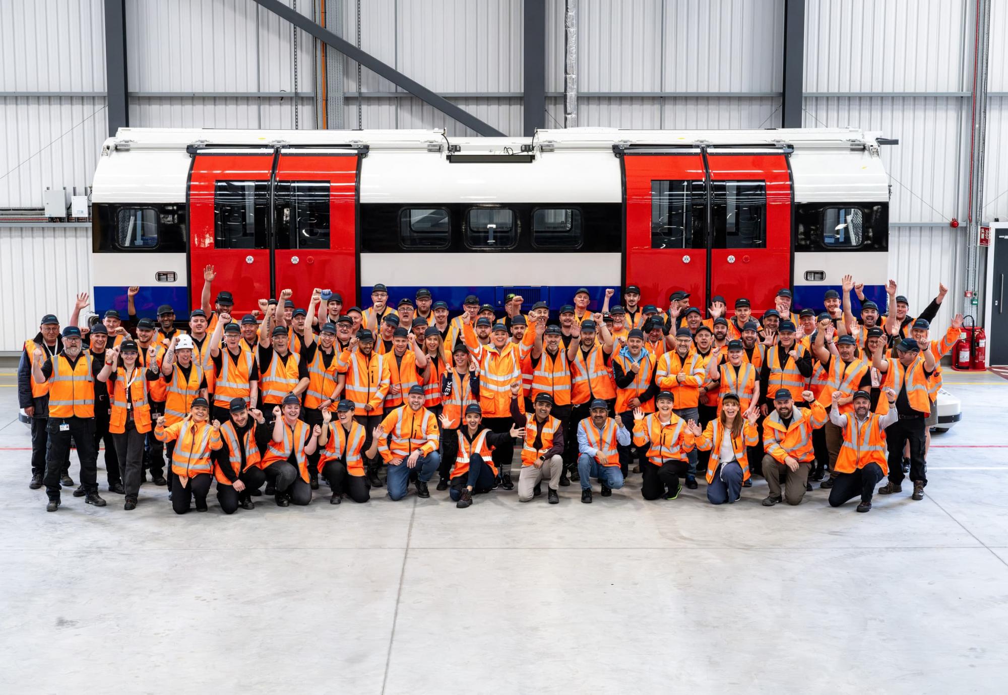 Team at Siemans Plant in Goole