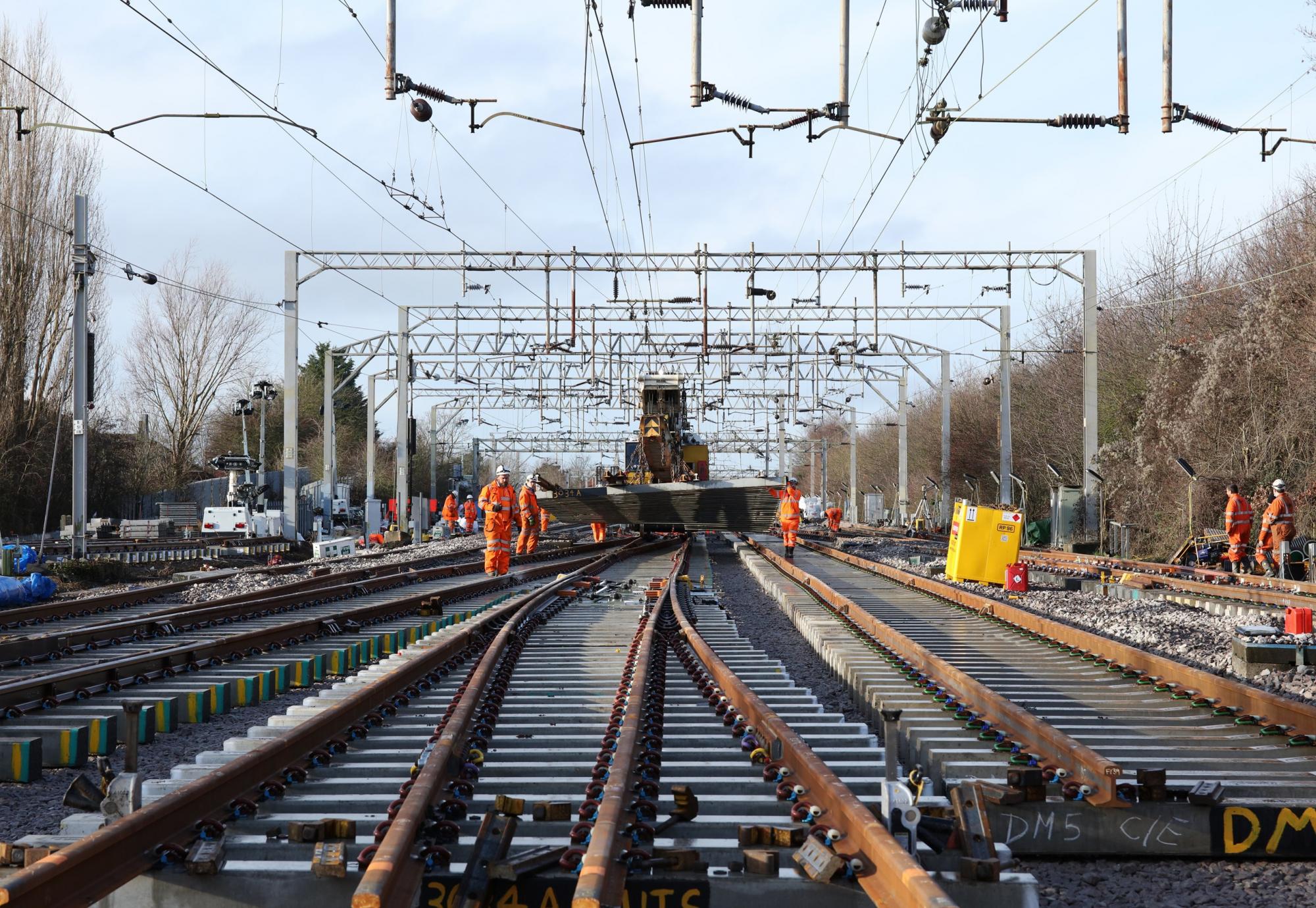 Greater Anglia Track at Colchester