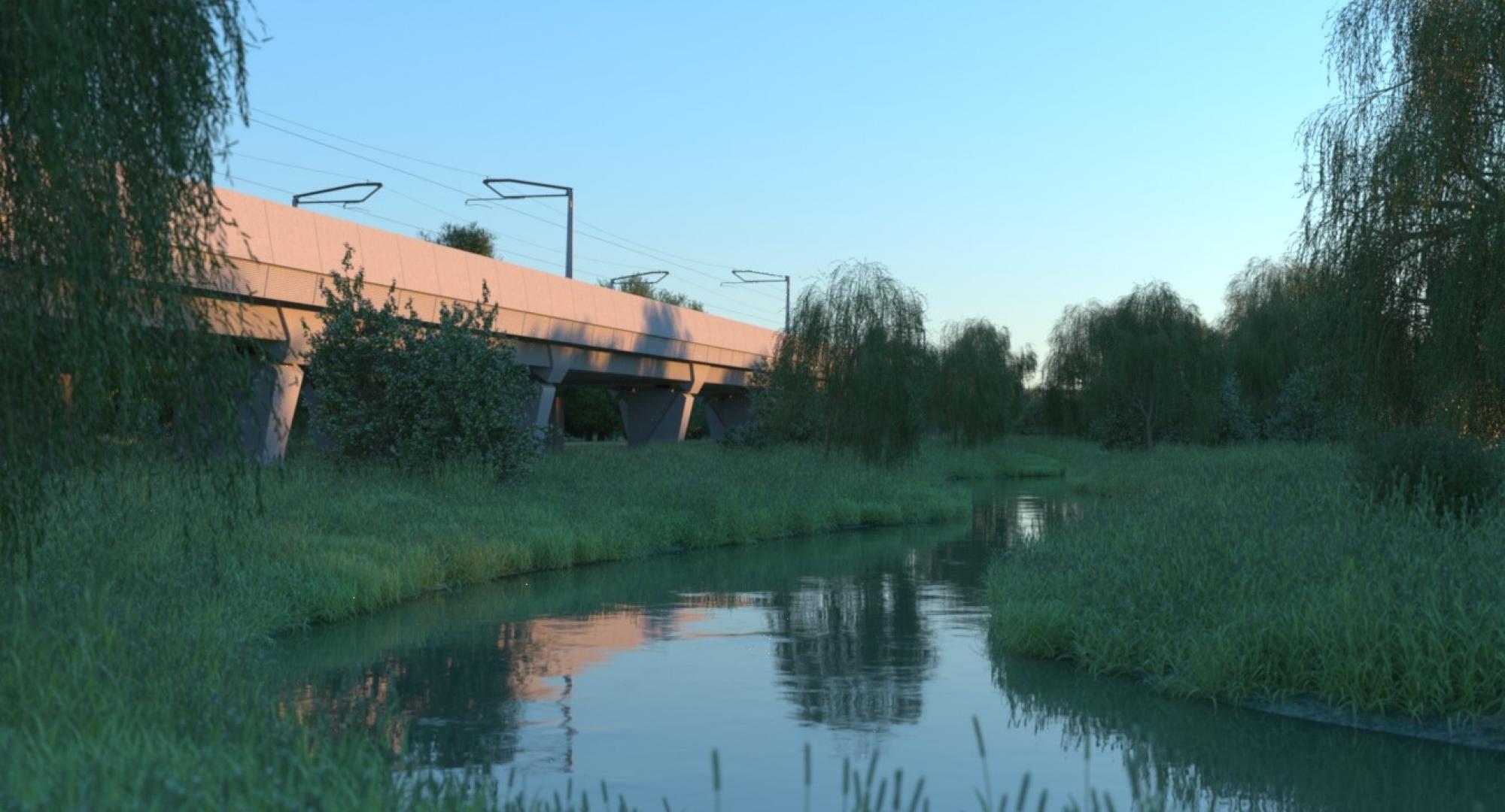 HS2 publishes viaduct designs for Edgcote and Lower Thorpe 