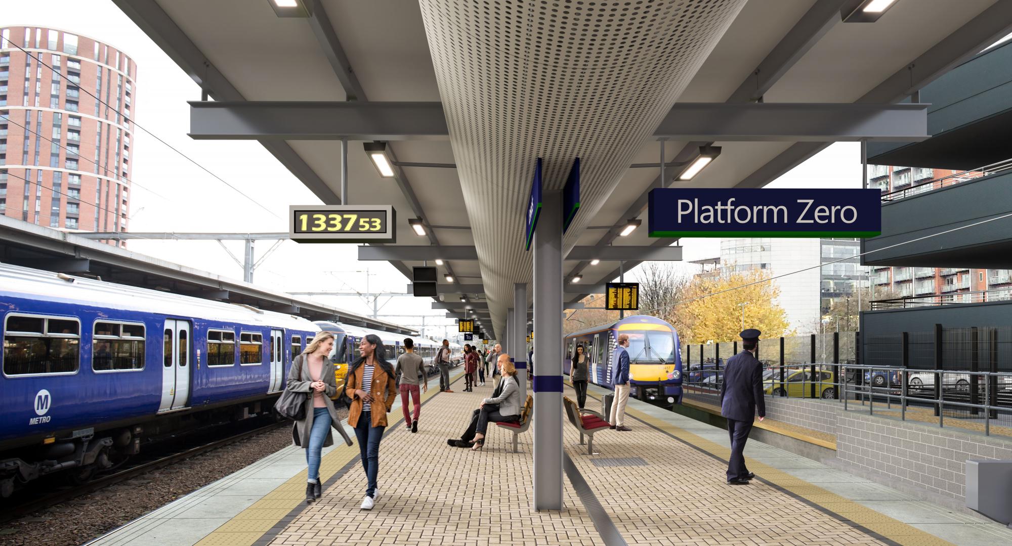 £161m upgrade at Leeds station continues 