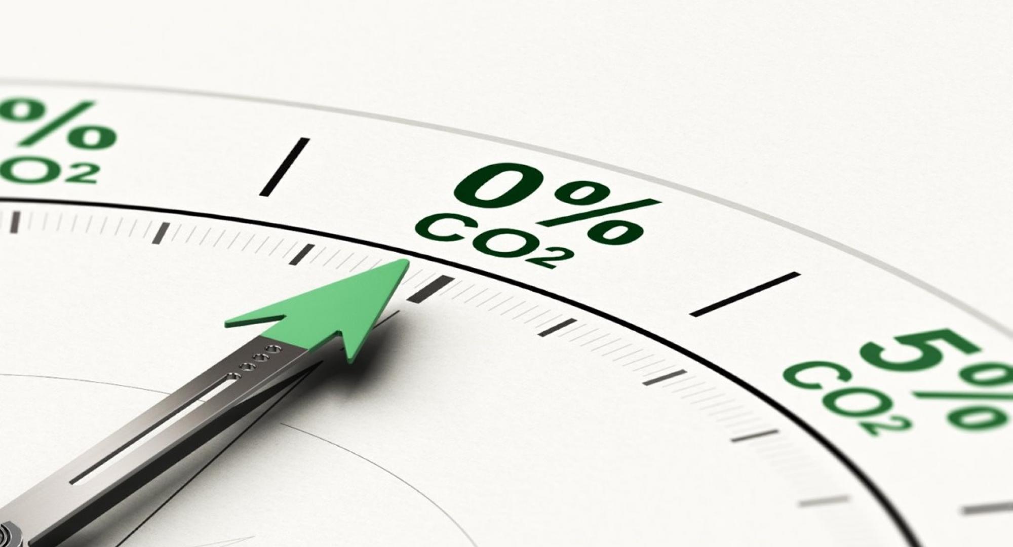 Device measuring CO2 output 