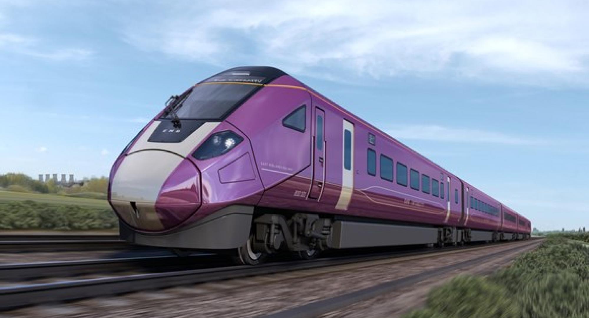 The new Aurora fleet to run on East Midlands Railway 