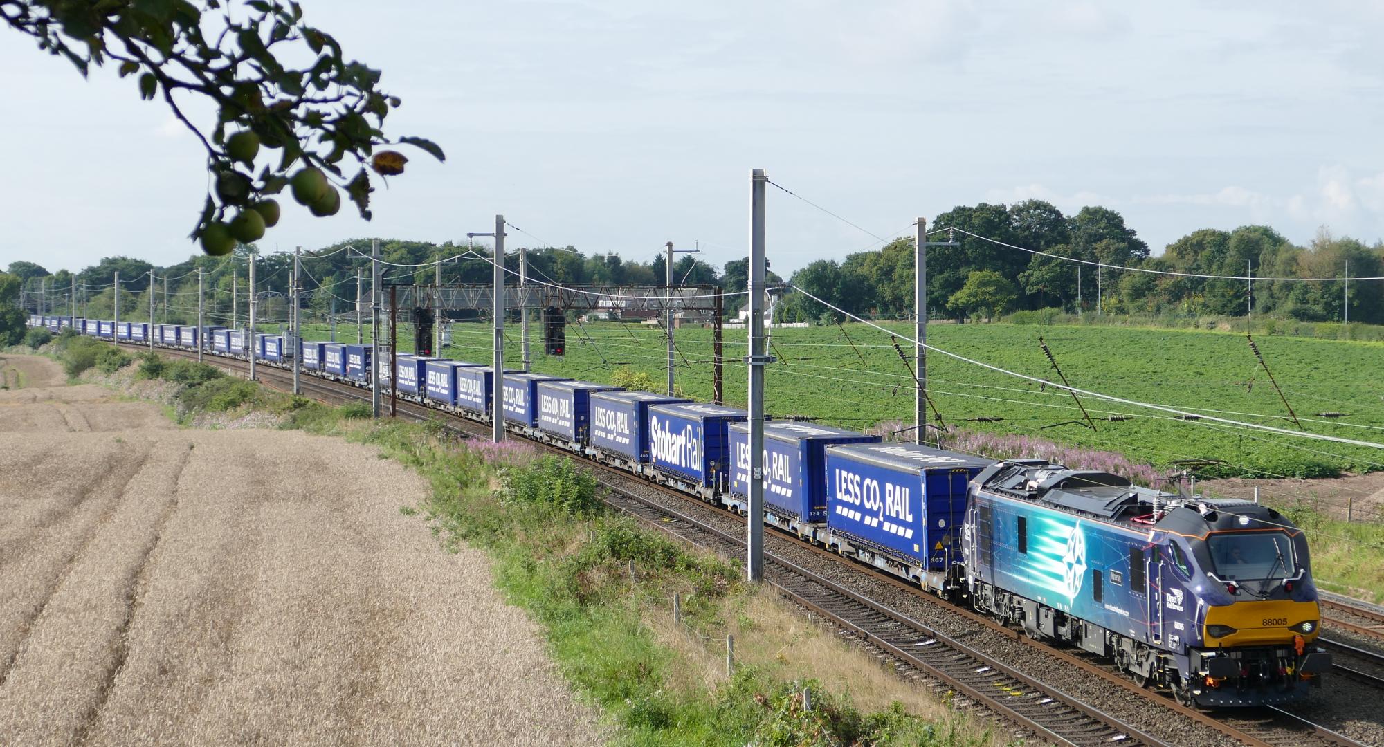 DRS - Tesco freight train 