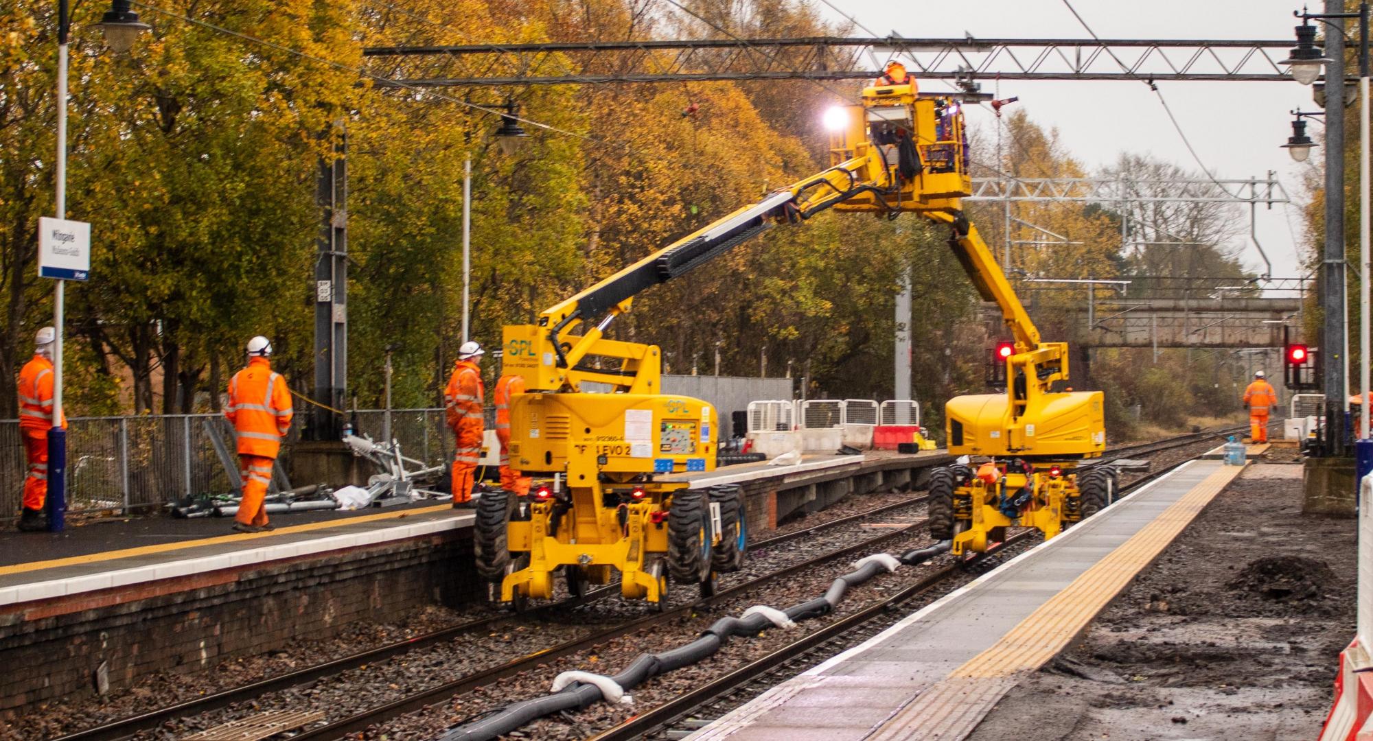 £5m platform extension at Milngavie station 