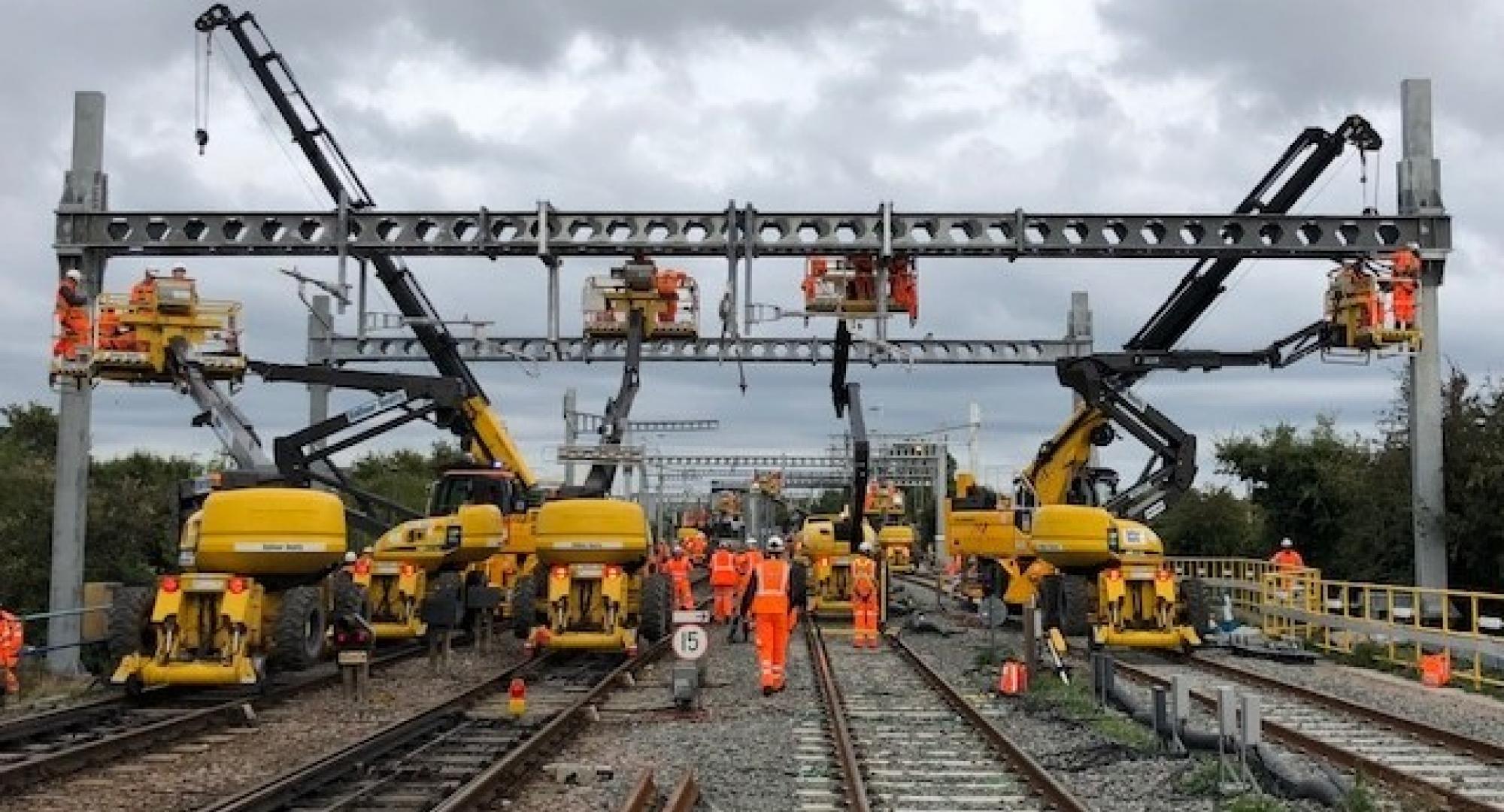 Electrification at Bristol Parkway