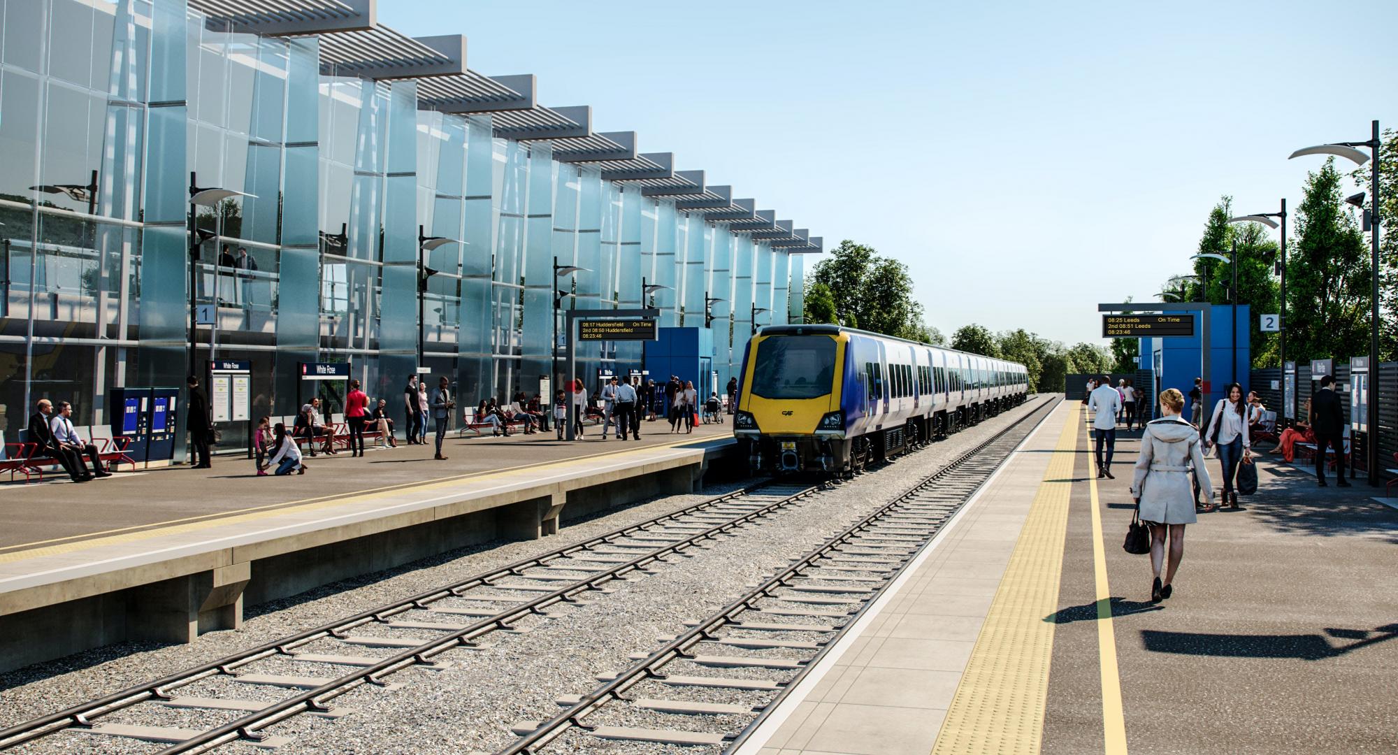 White Rose station Leeds 