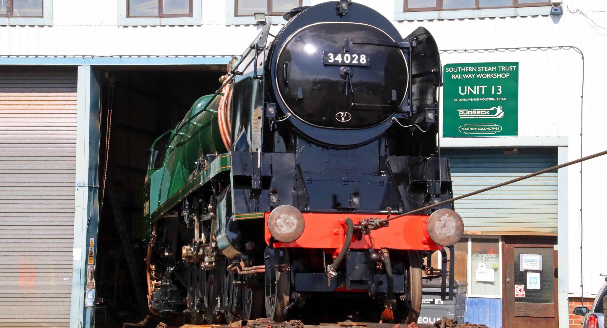 Eddystone steam locomotive - credit Andrew P.M. Wright