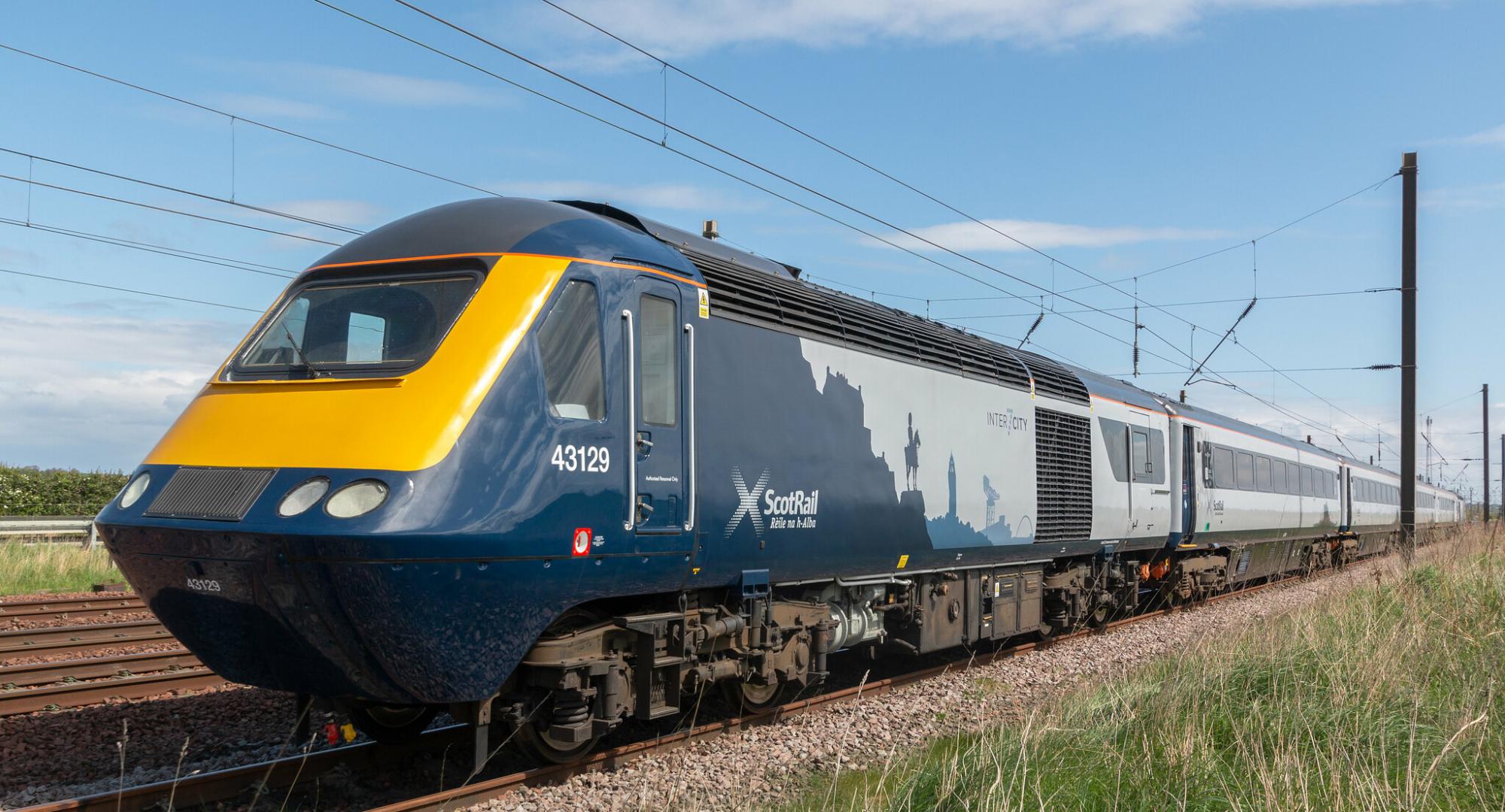 InterCity HST train in Scotland