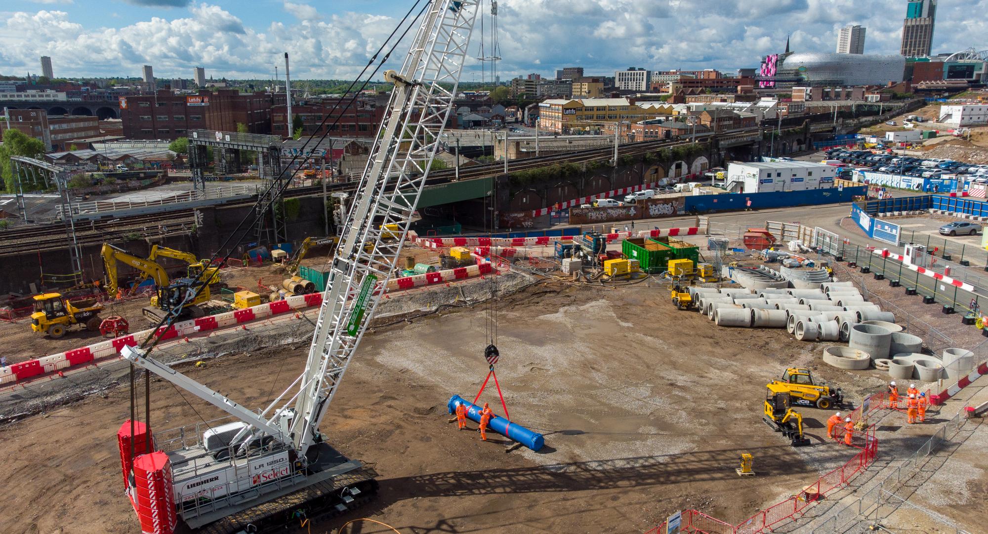 First UK all-electric crawler crane