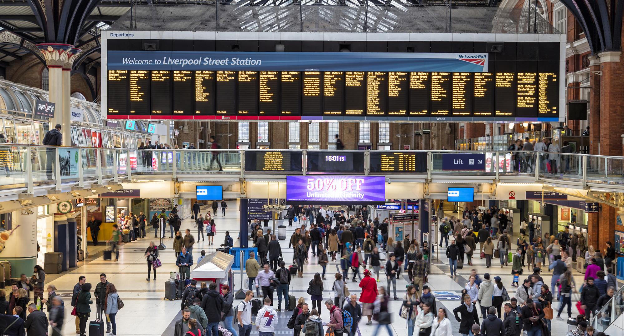 London Liverpool Street station