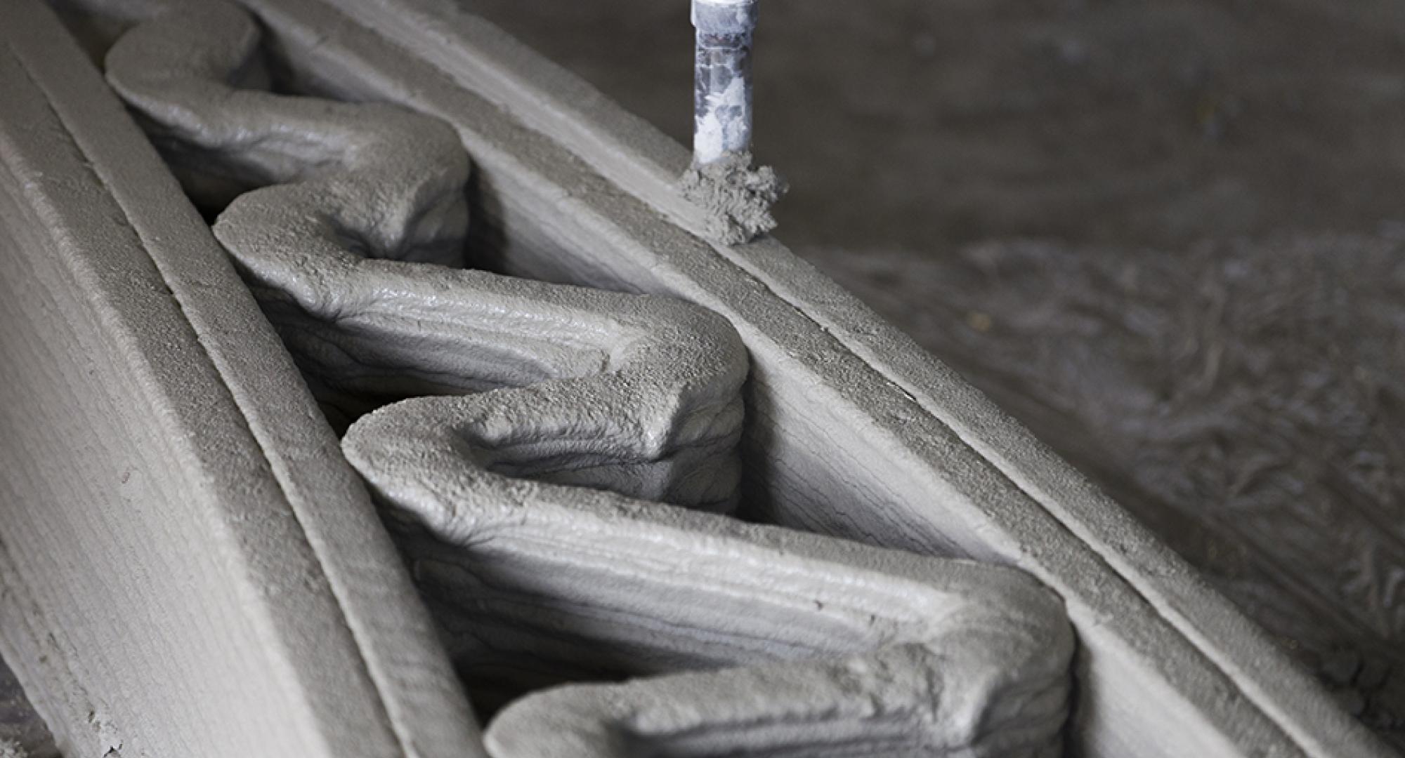 Concrete printing