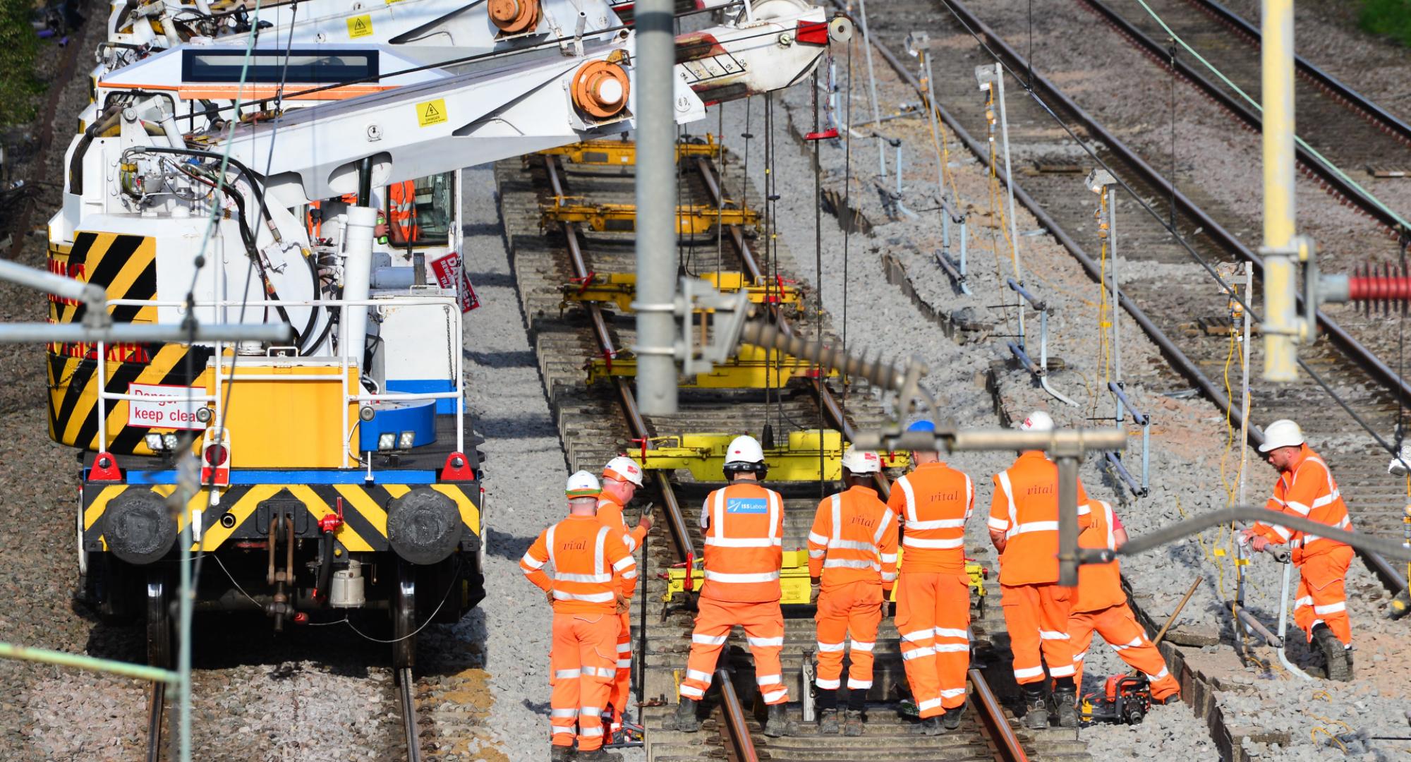 Trent Valley line track upgrade