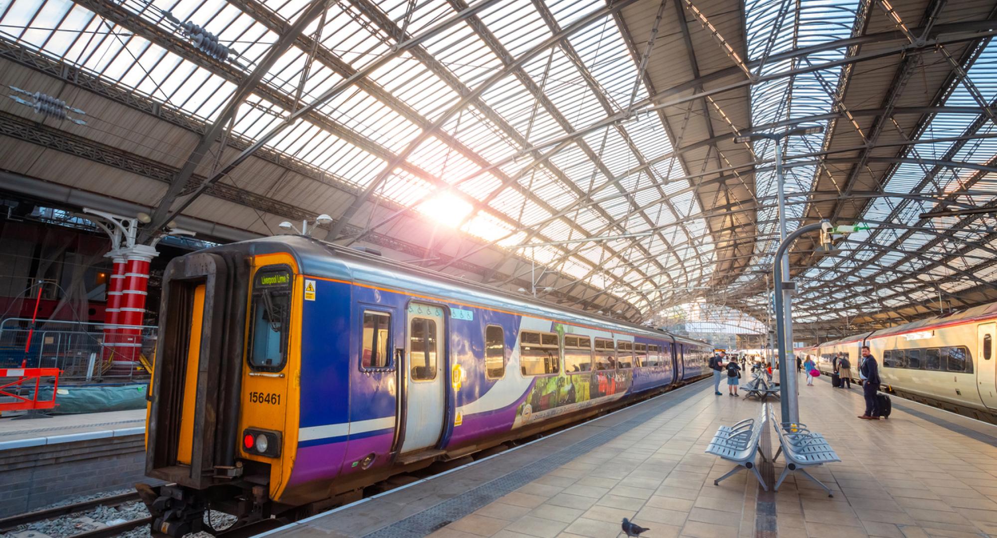 Northern train at station