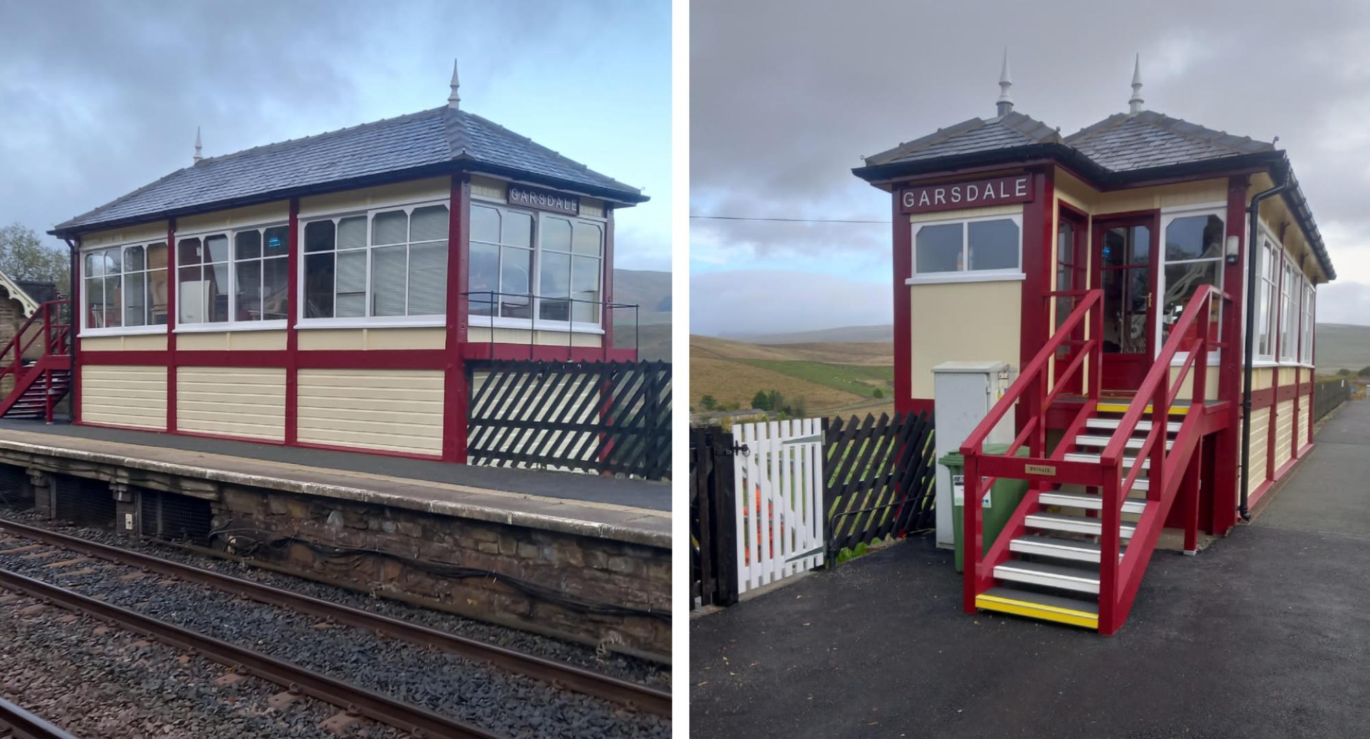 Garsdale signal box refurbishment