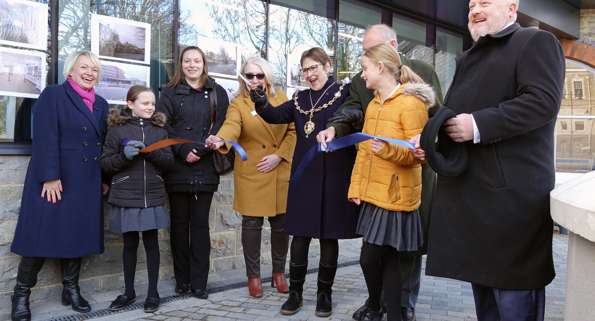 Opening of Maidstone East station