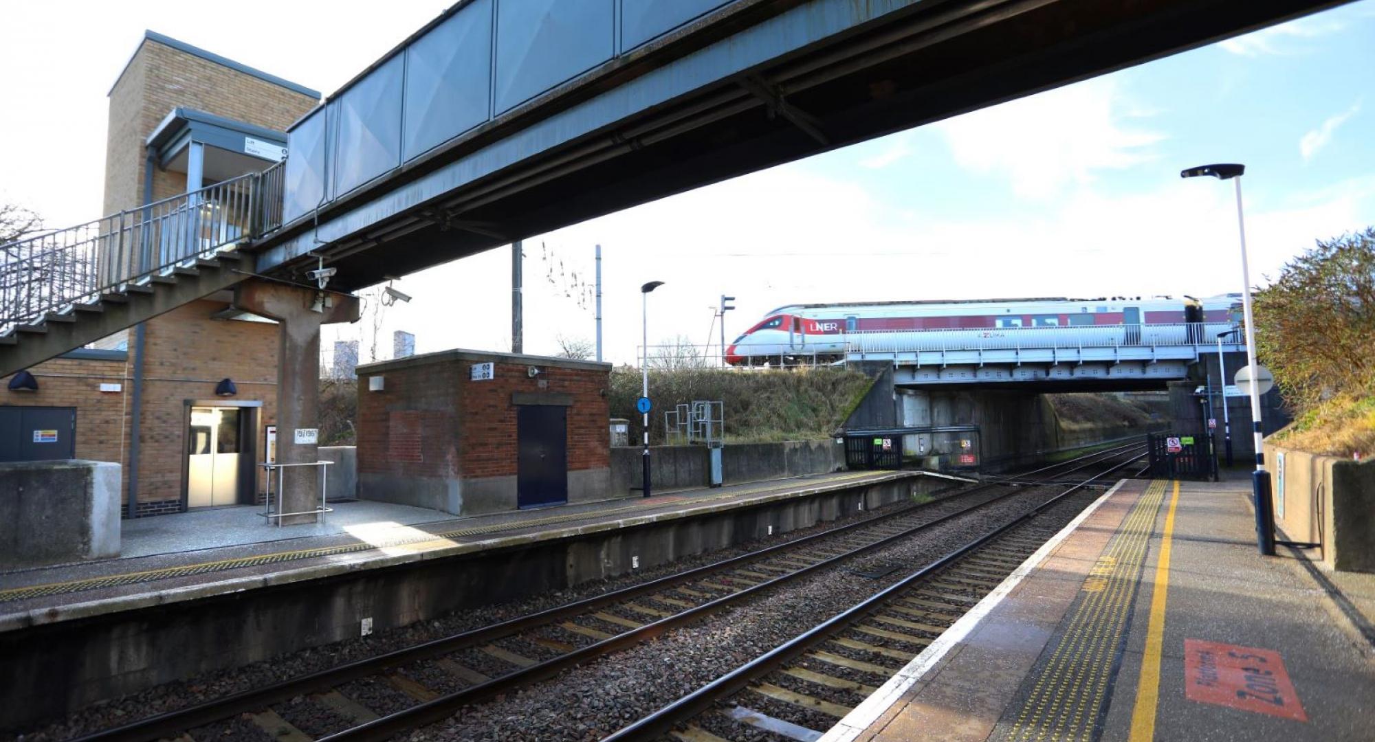 New lift and walkway at Retford Station