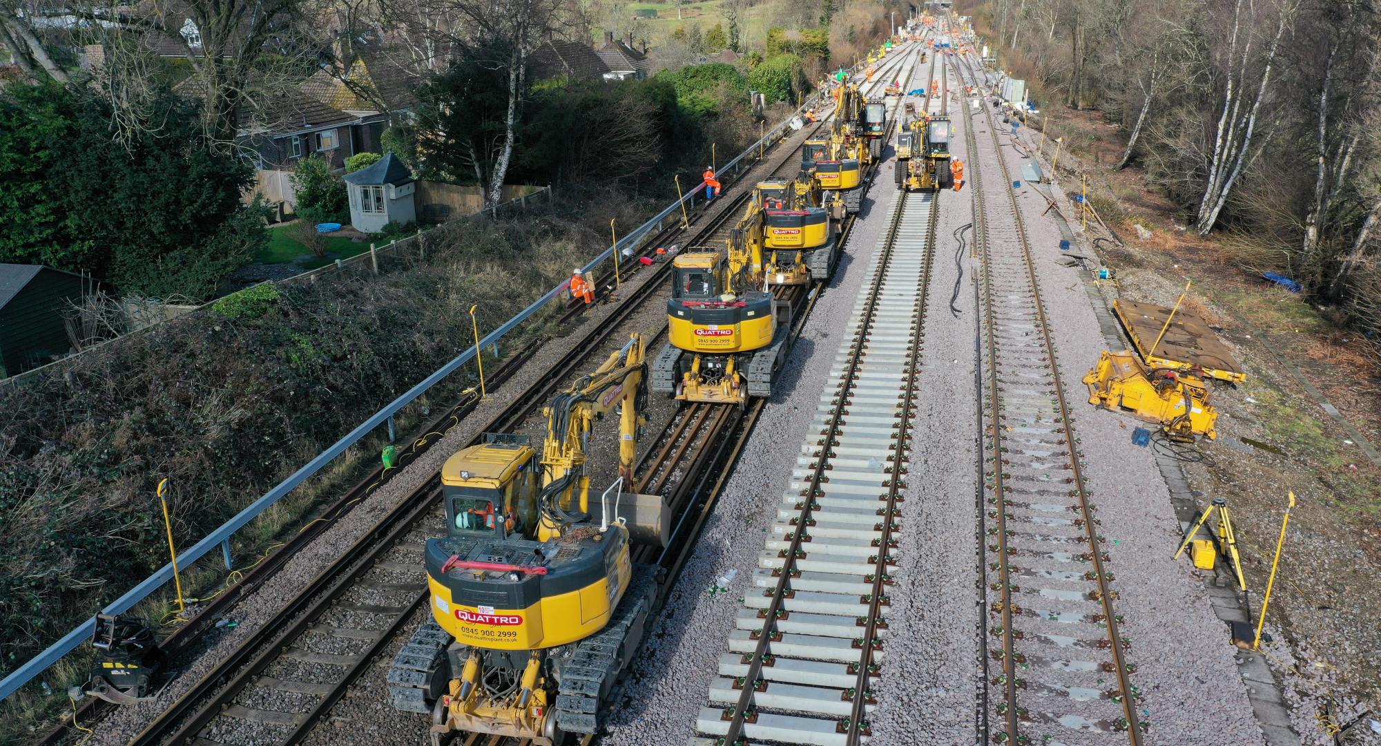 Work taking place on Brighton Main Line