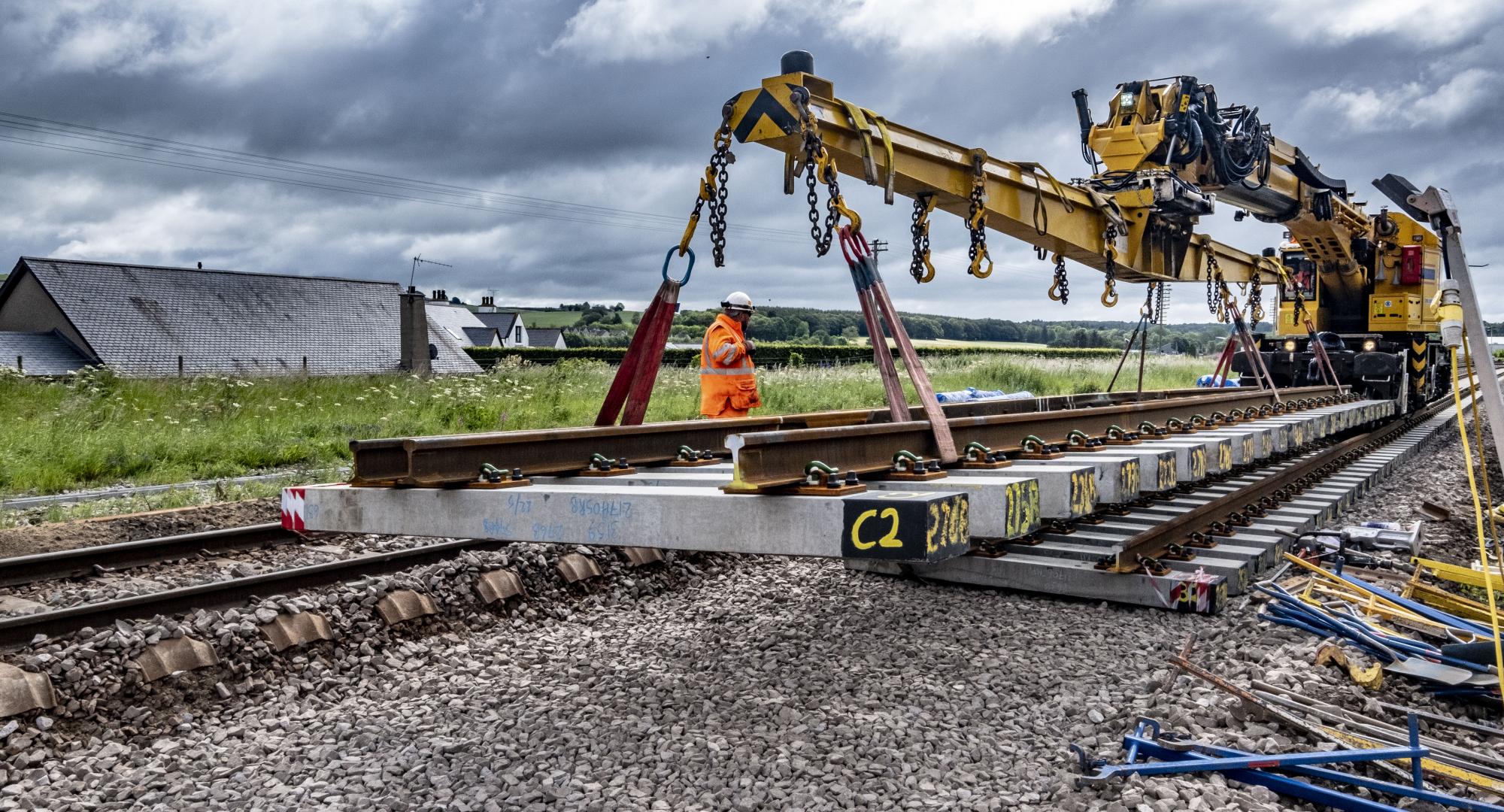 Engineering work in Inverurie