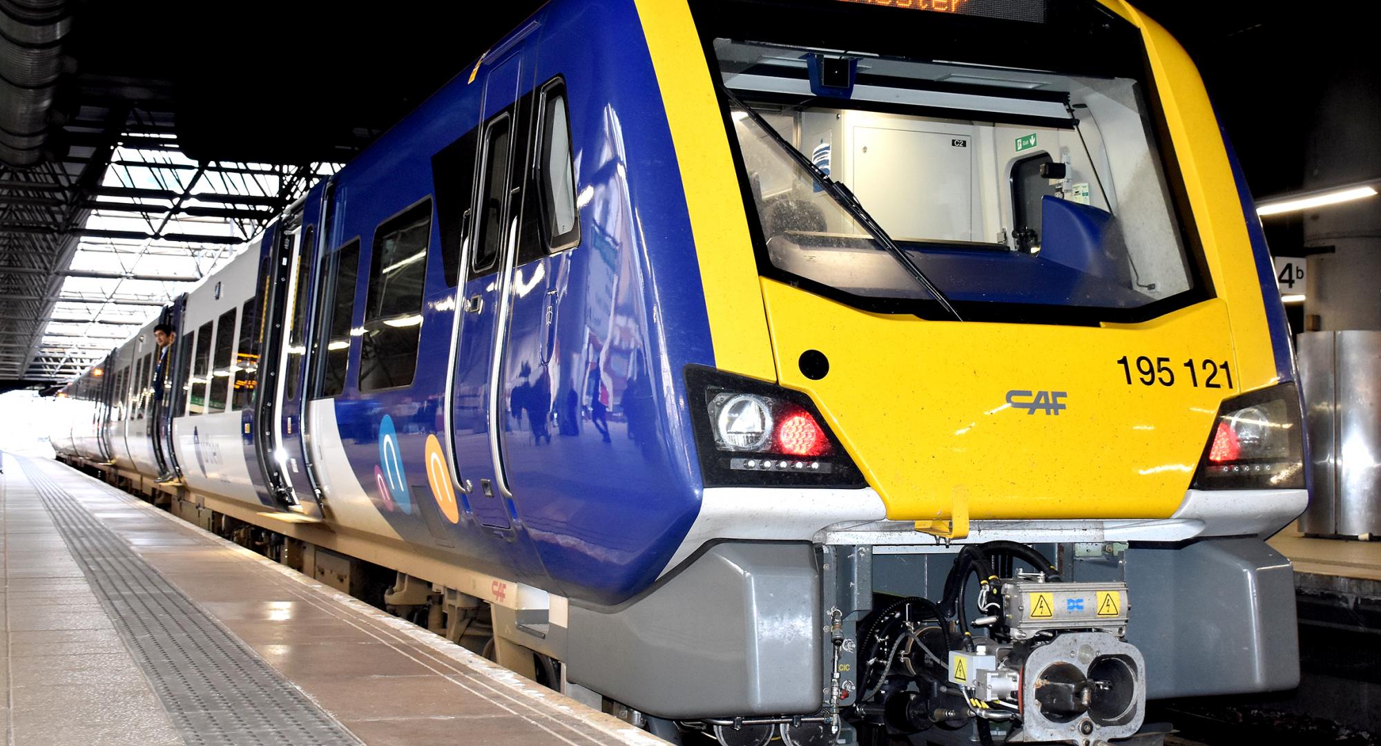 Northern train at Manchester Victoria