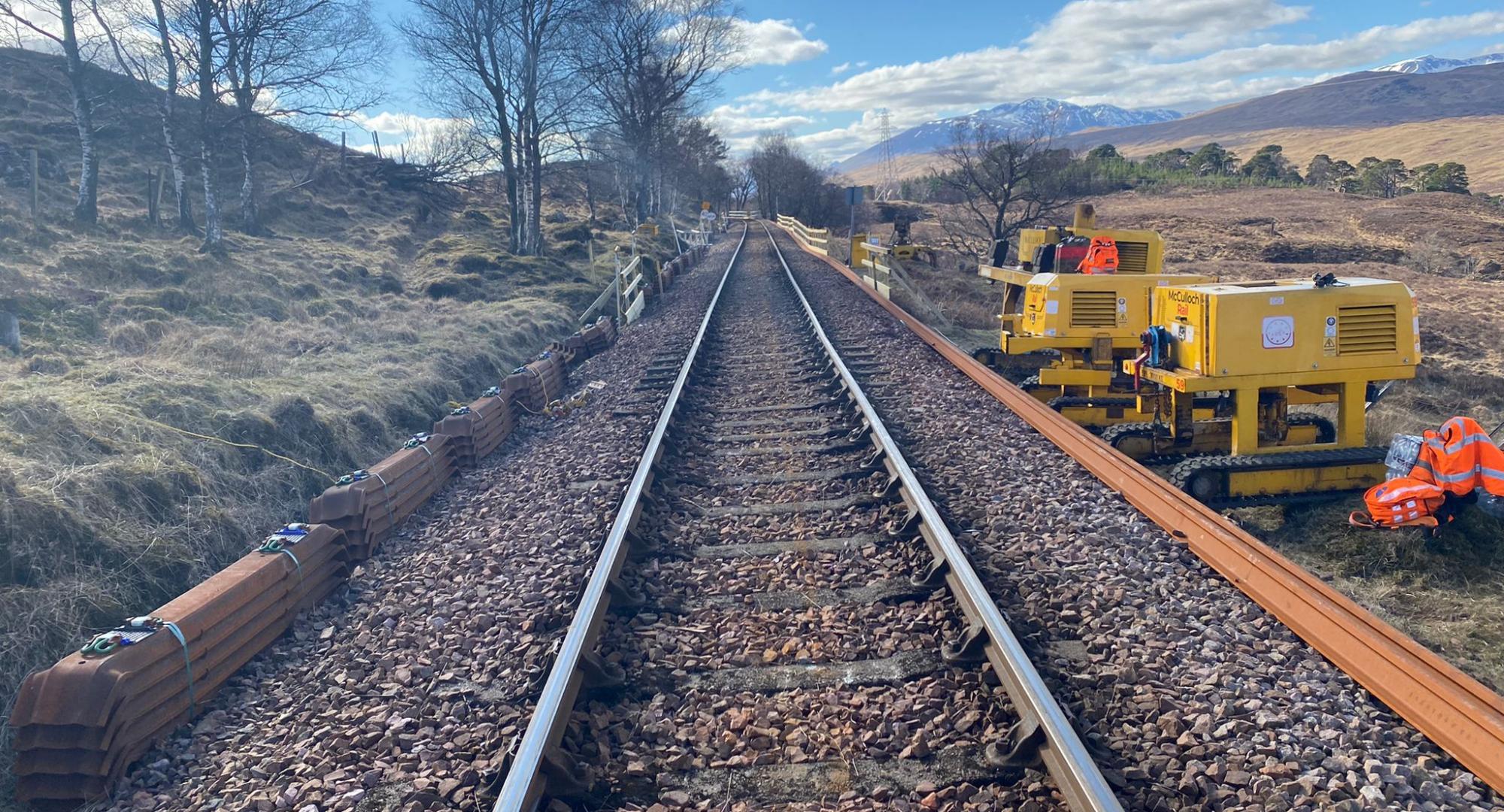 Work on West Highland Line