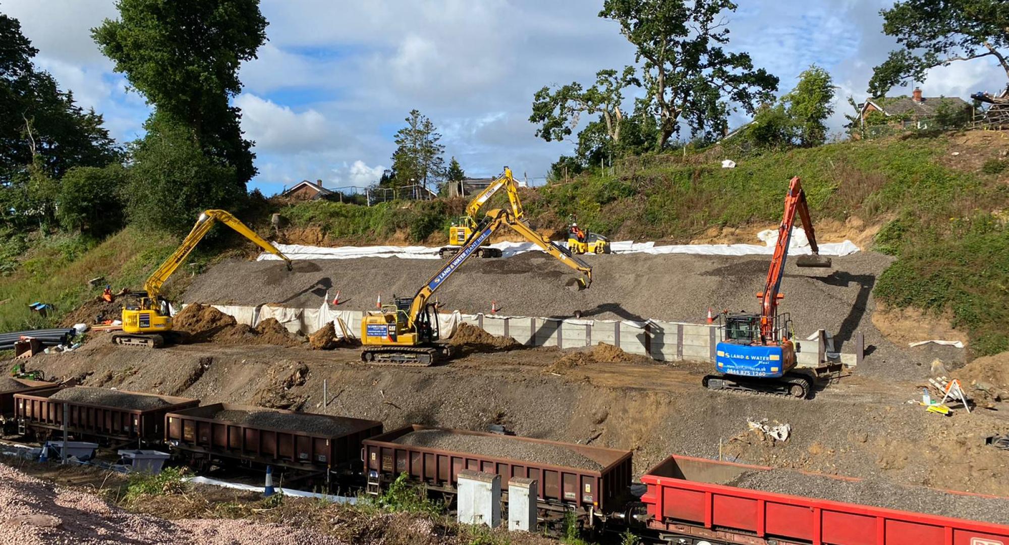 Construction at Fareham, via Network Rail