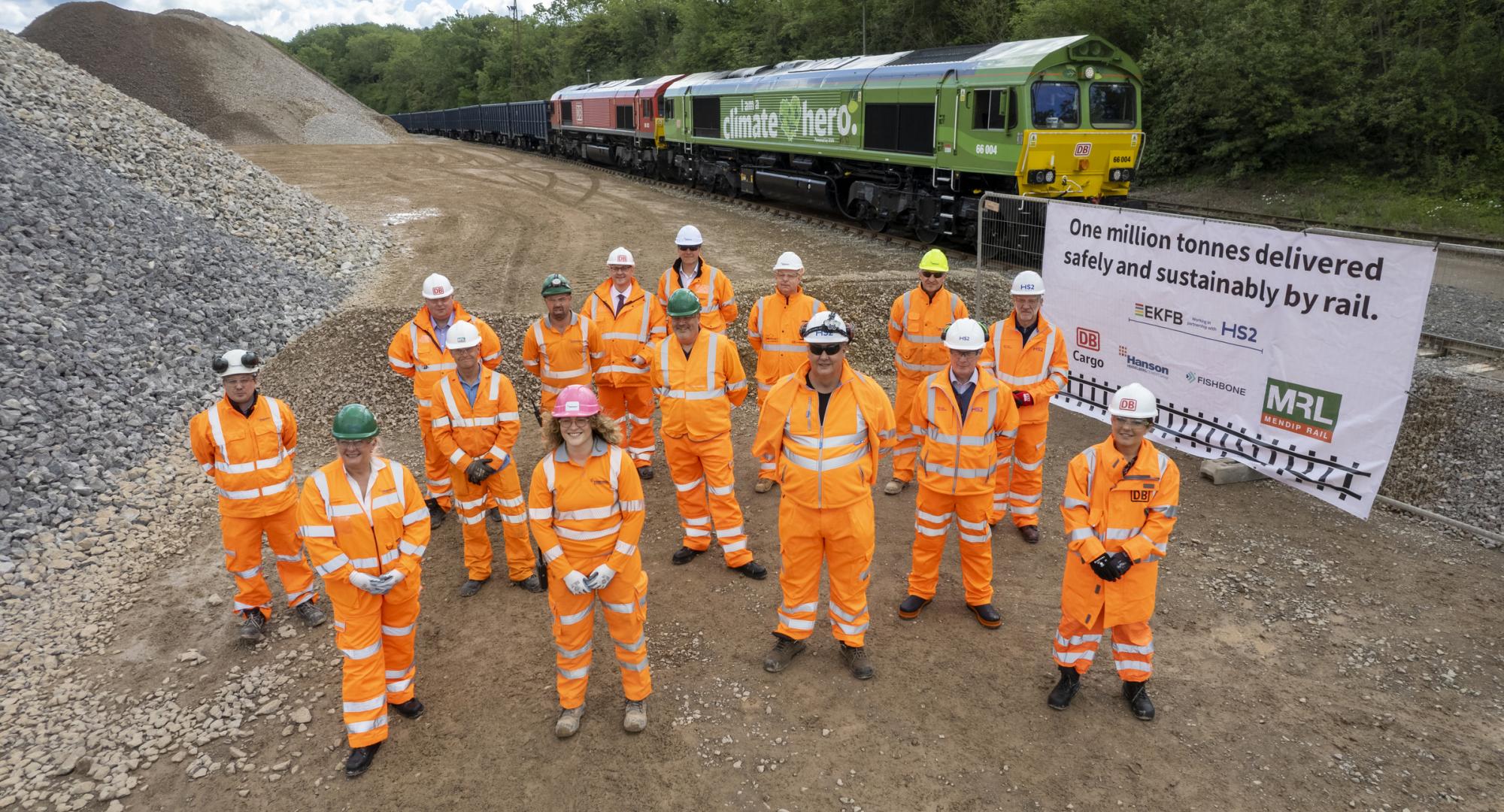 HS2 rail freight haulage 