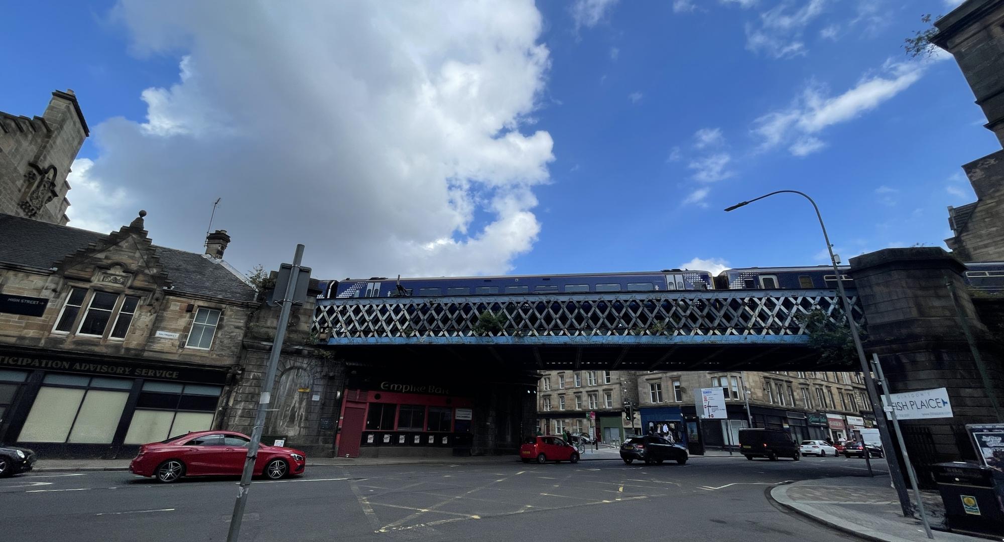 Saltmarket railway bridge, via Network Rail 