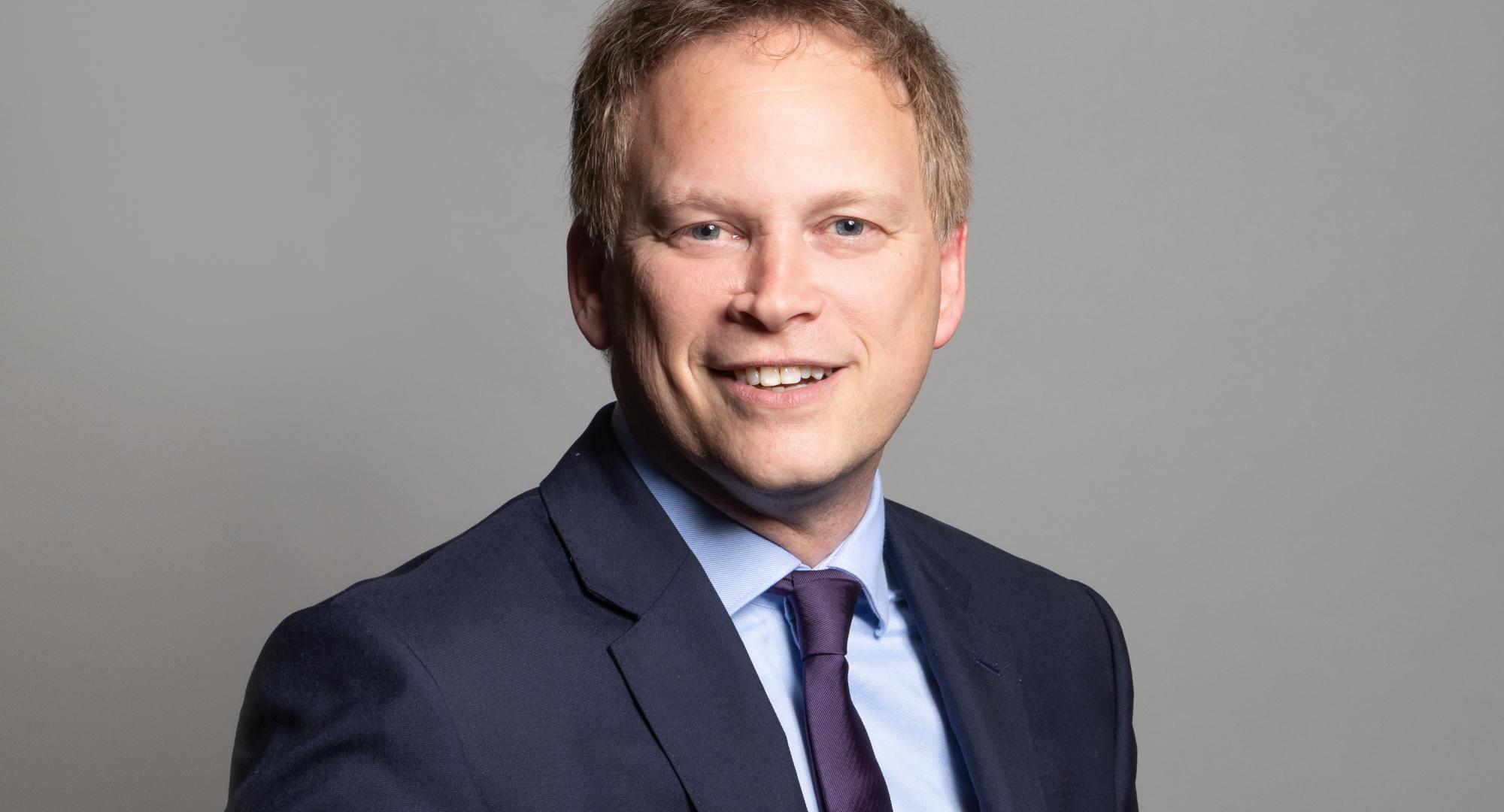 Transport Secretary Grant Shapps 