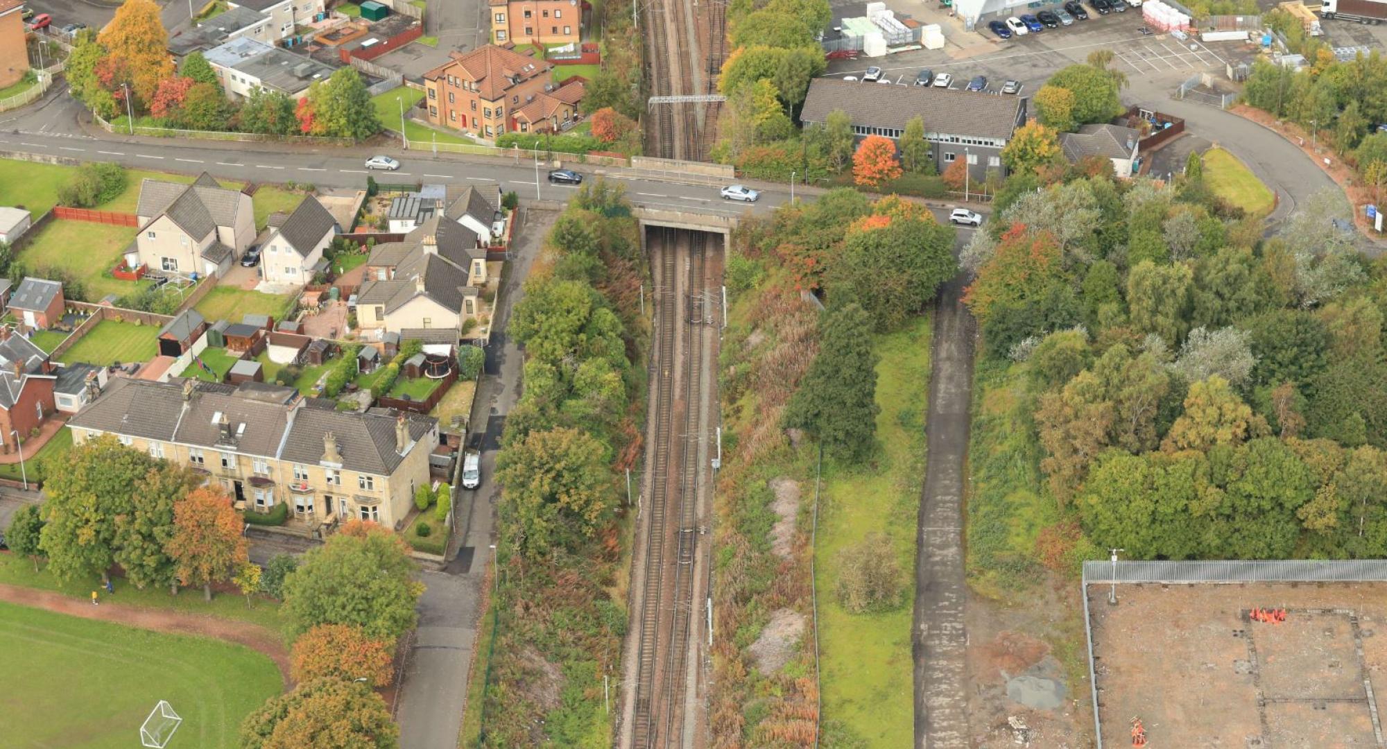 Whifflet South Junction, via Network Rail 