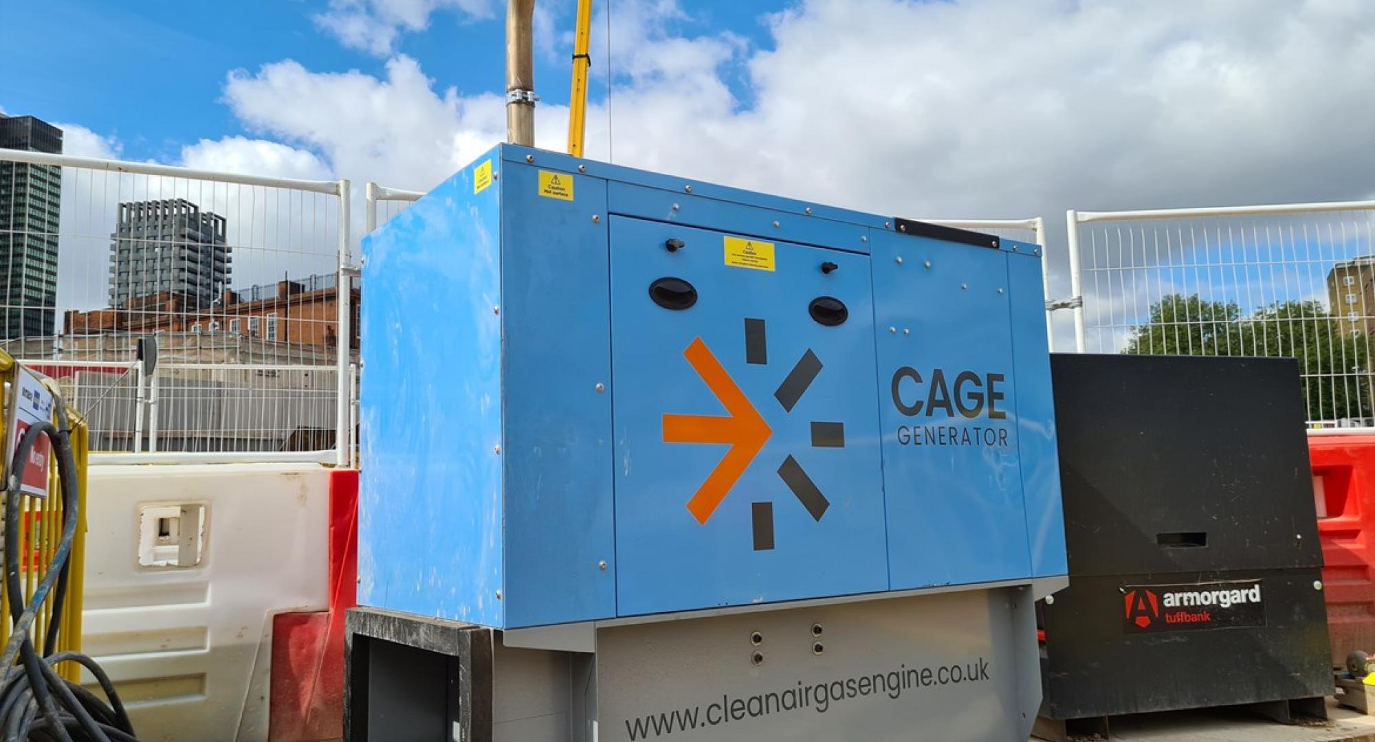 Clean Air Gas Engine (CAGE) generator