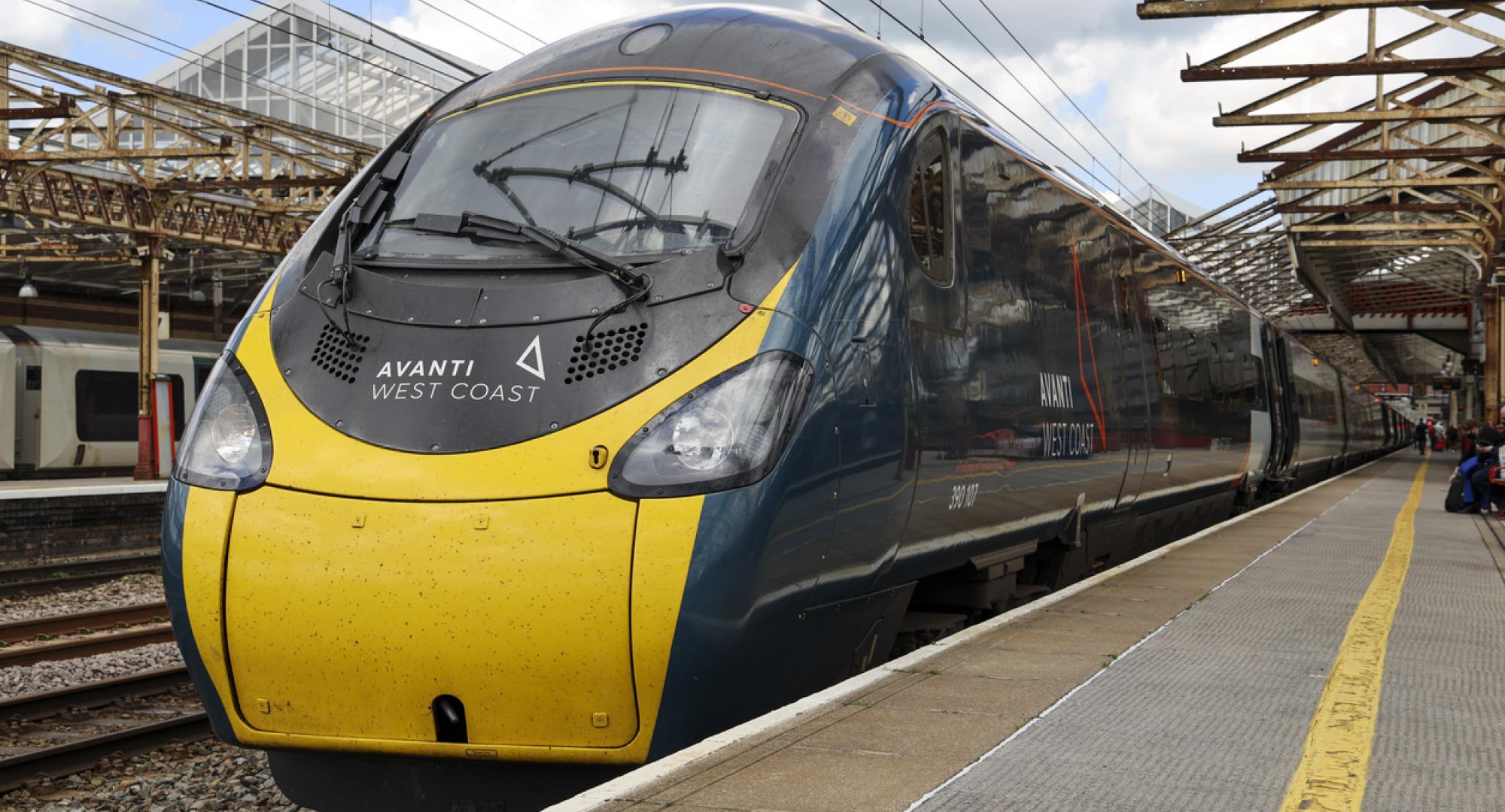 Avanti West Coast train, via Istock 