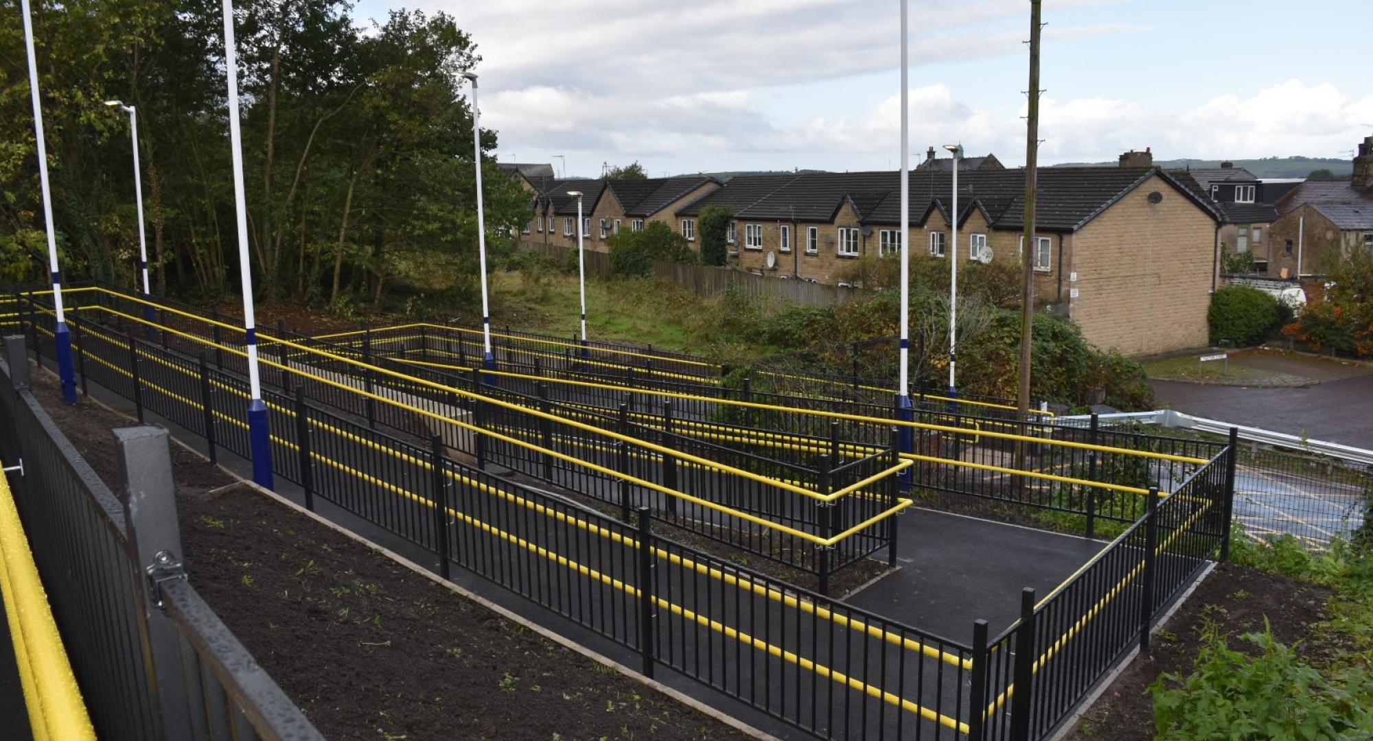 New ramp to platform one, via Northern 